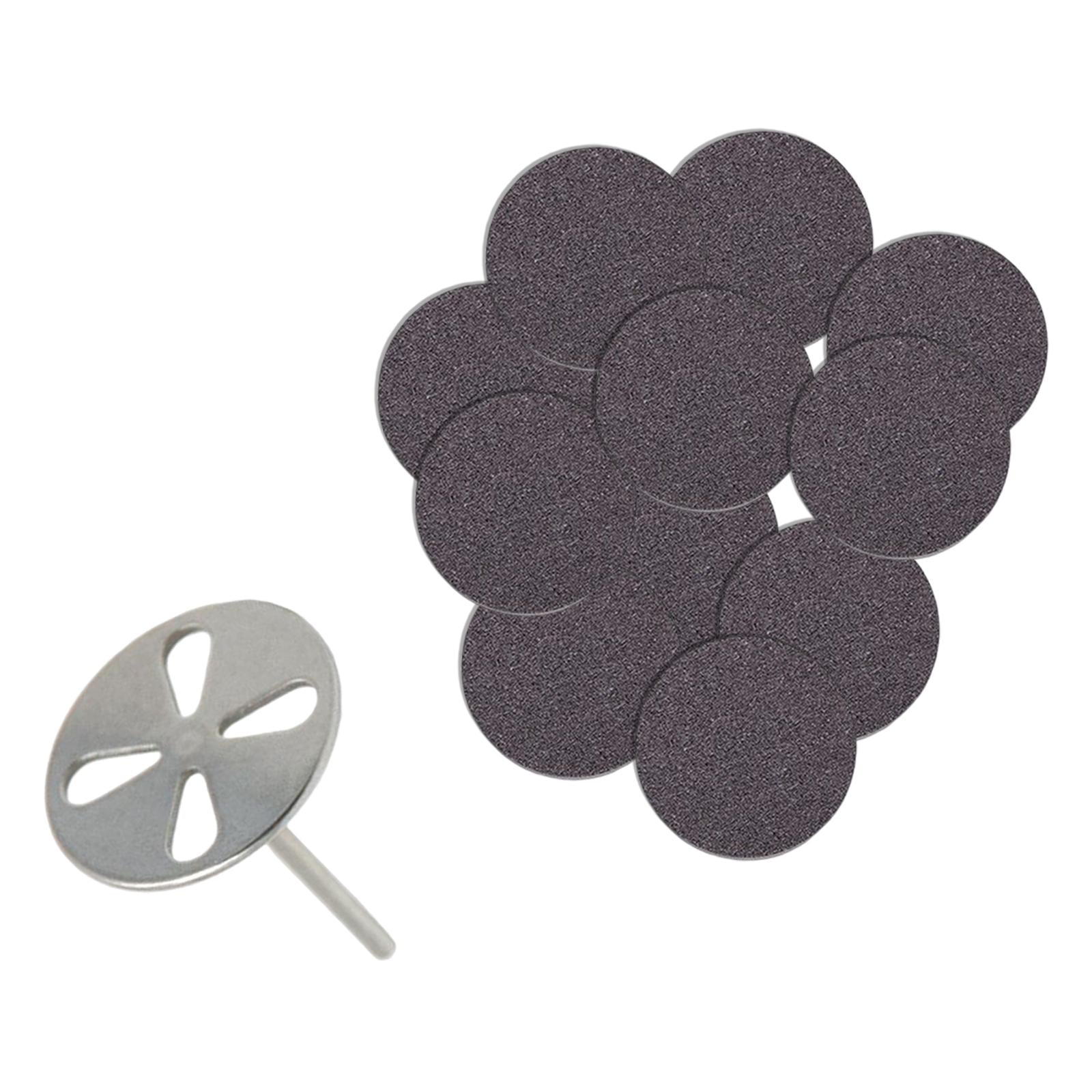 100Pcs Sand Papers Sanding Disc Disposable for Electric Foot File Pedicure Coarse Grit