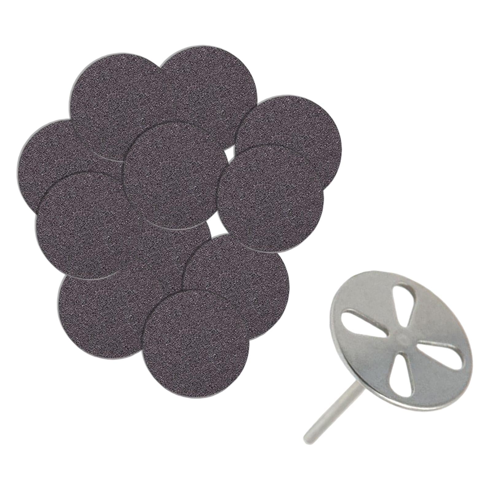 100Pcs Sand Papers Sanding Disc Disposable for Electric Foot File Pedicure Coarse Grit