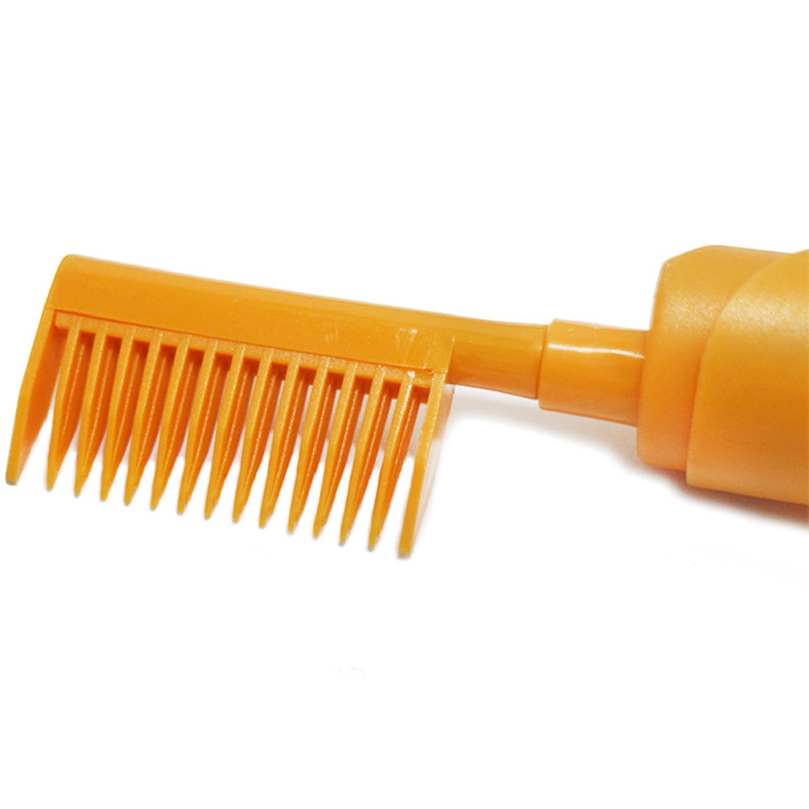 3xHair Dye Refillable Bottle Hair Color 110ml Applicator Comb for Salon Home