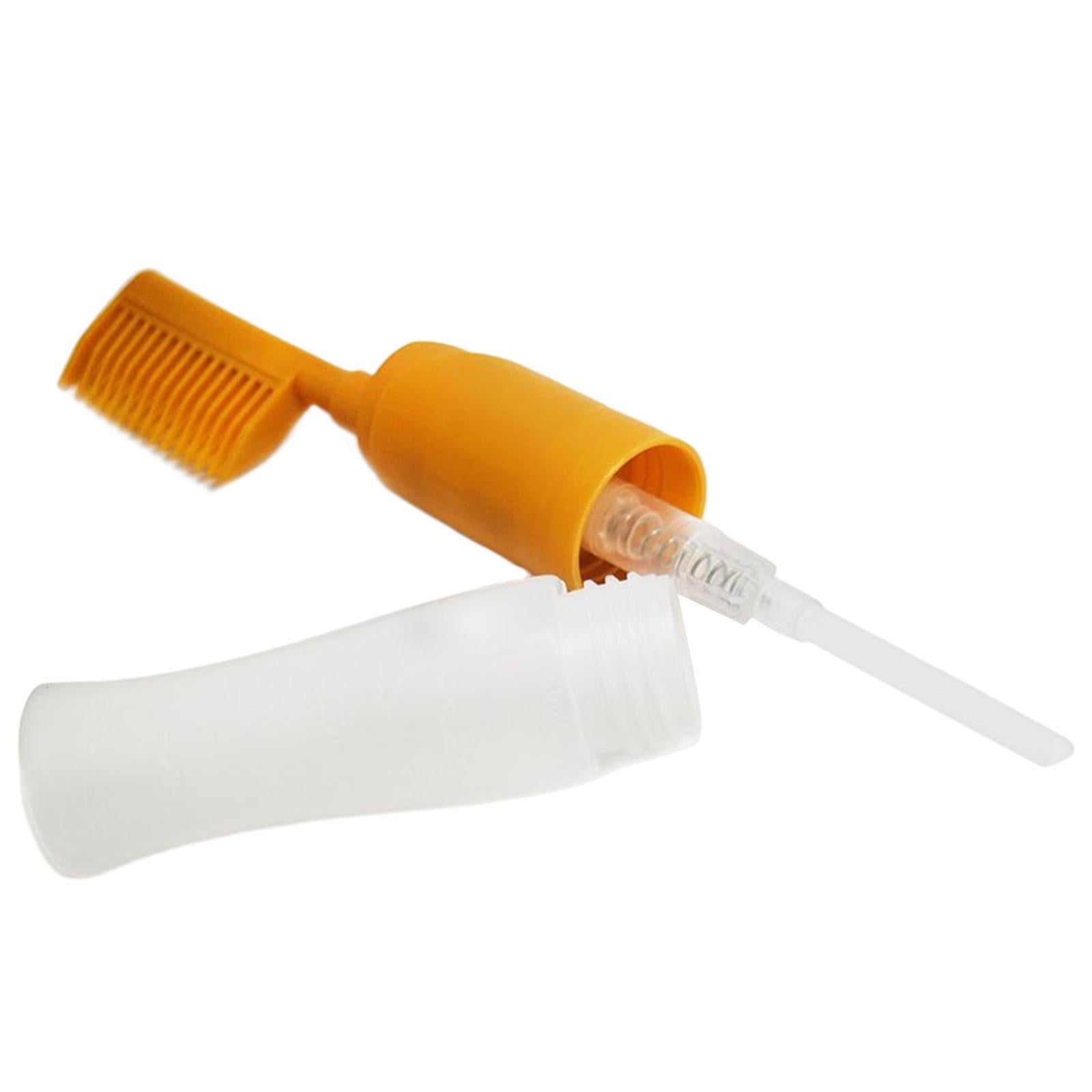 2xHair Dye Refillable Bottle Hair Color 110ml Applicator Comb for Salon Home