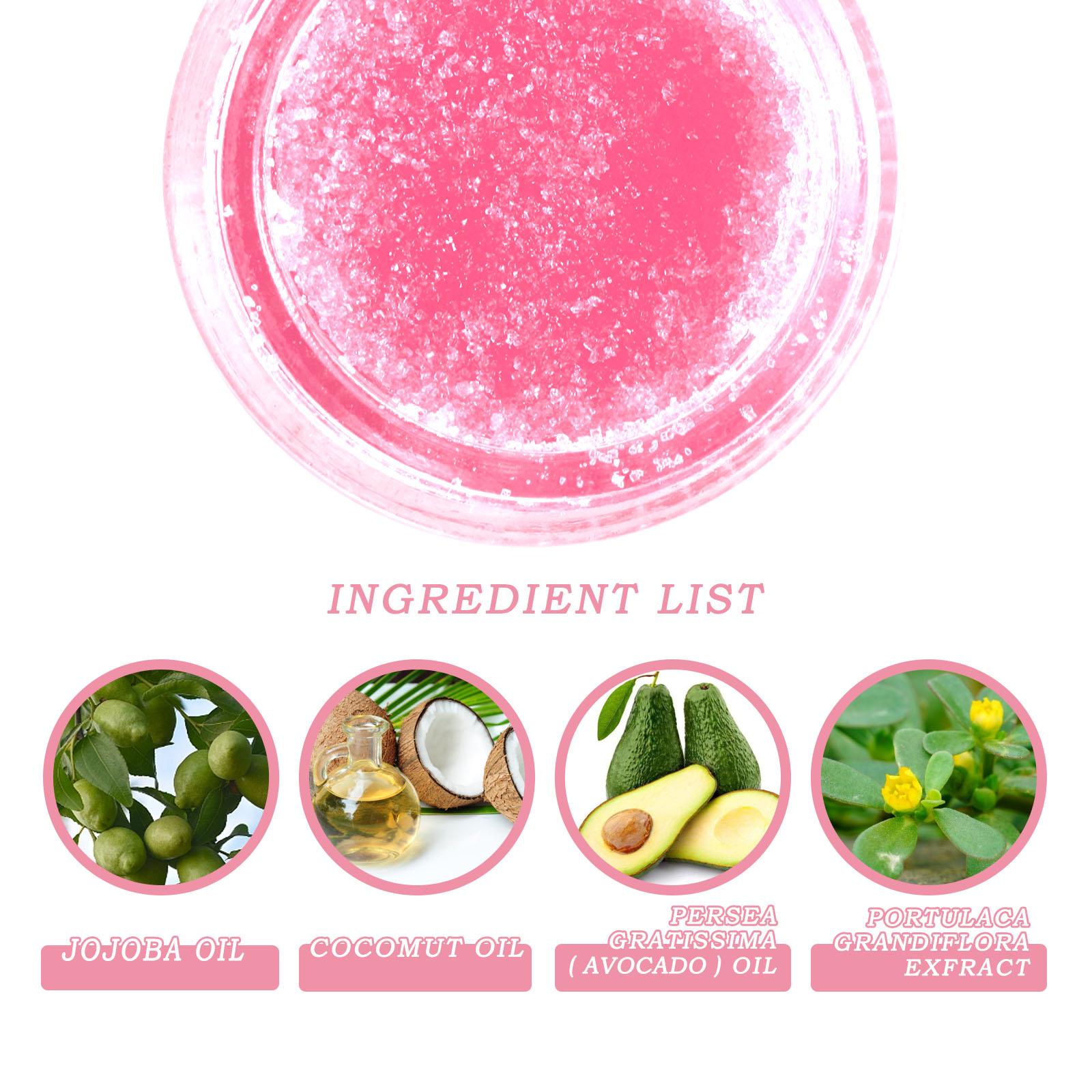 3xLip Scrub Exfoliator for Dull Lip Lines Keratinized Cuticles