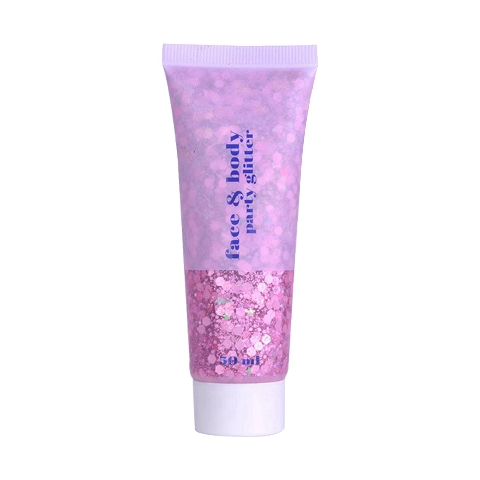 4xEye Glitter Eye Shadow Sequins Liquid Makeup for Party Decor Pink