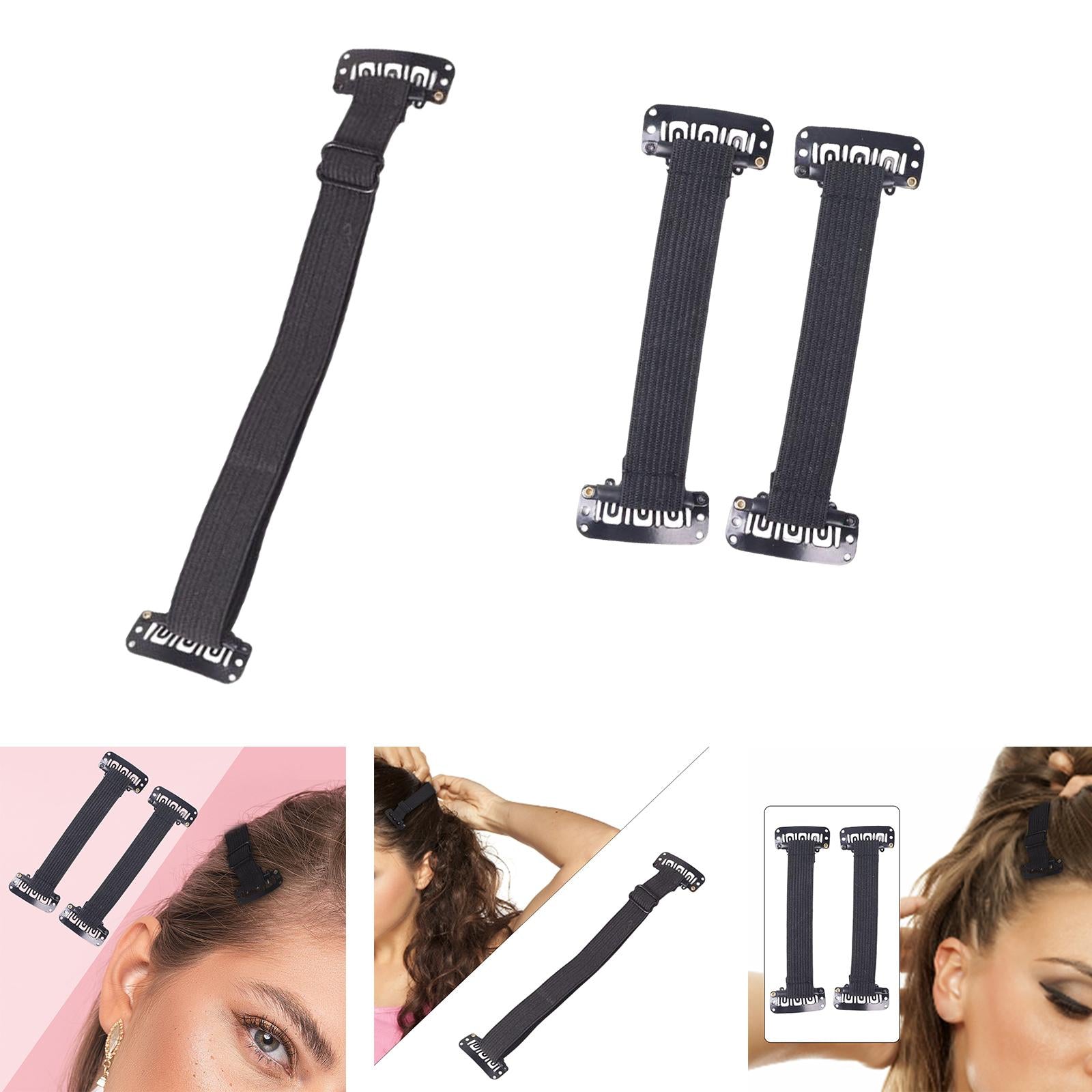 2xFacelift Bands Eyebrows and Eyes lift Adjustable Elastic Band Reusable Long 1Pcs 