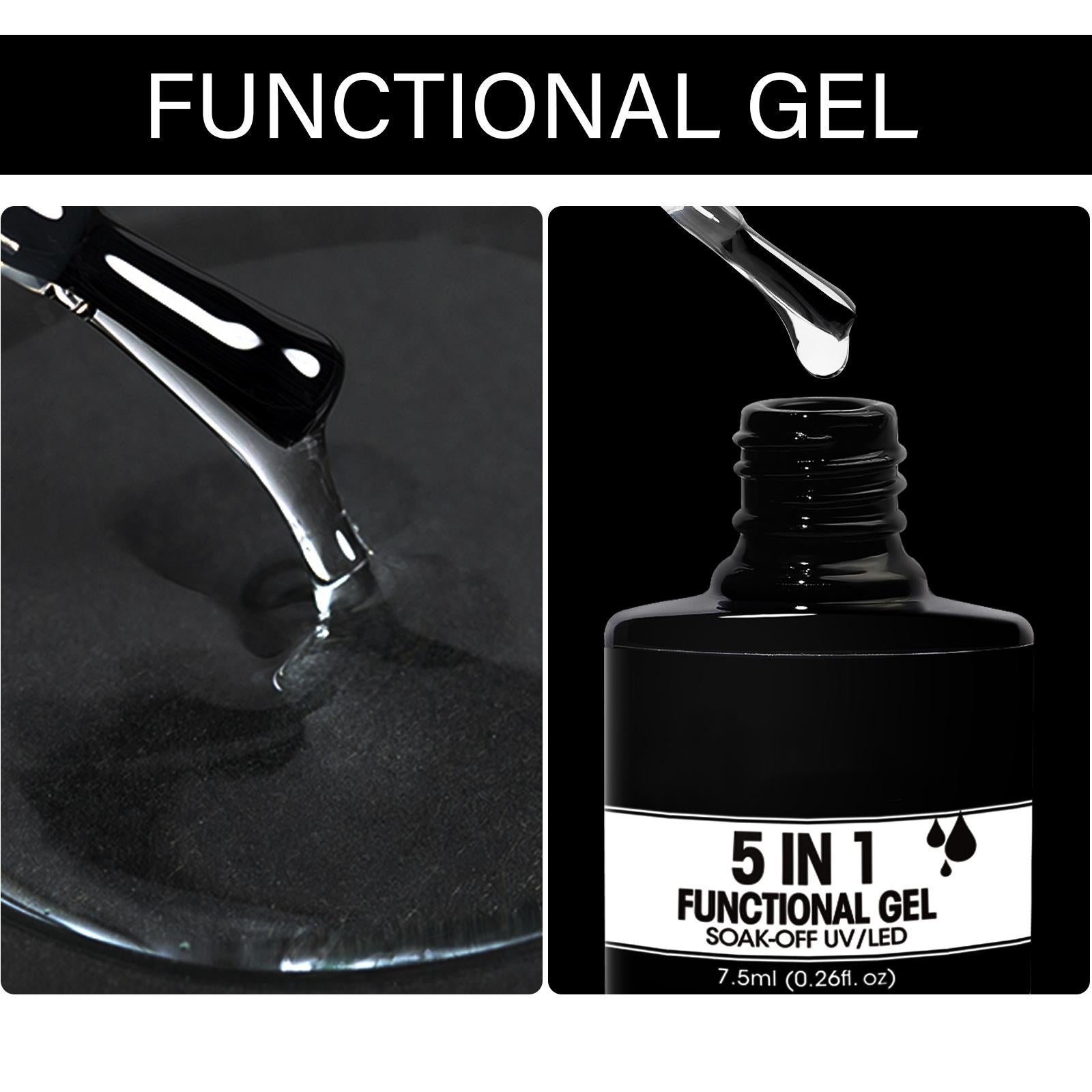 3x5 in 1 Nail Gel Broken Nails Repair Nail Decoration Nail Reinforcement