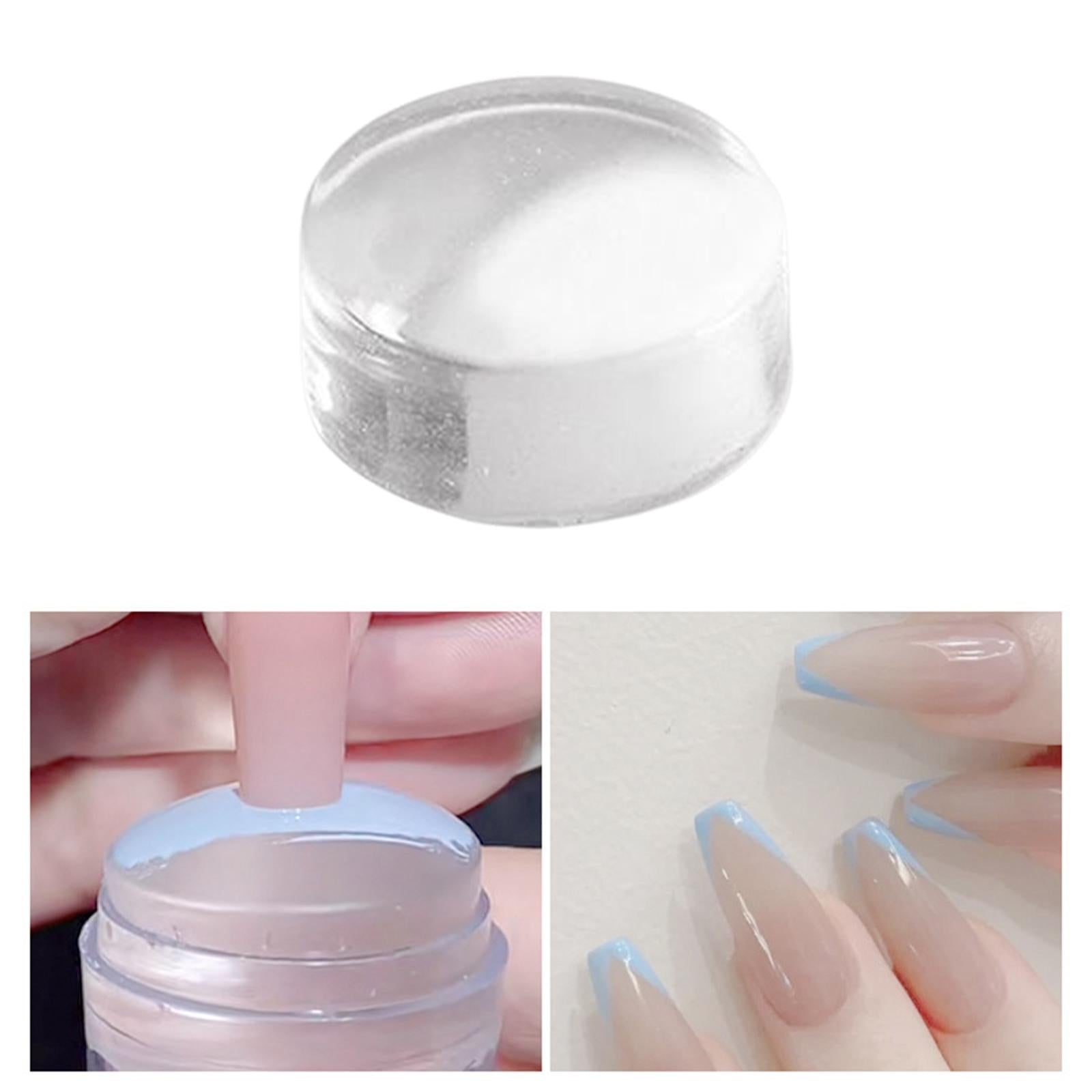 4xSilicone stamper Head Professional DIY Nail Art tool Design Tool Large