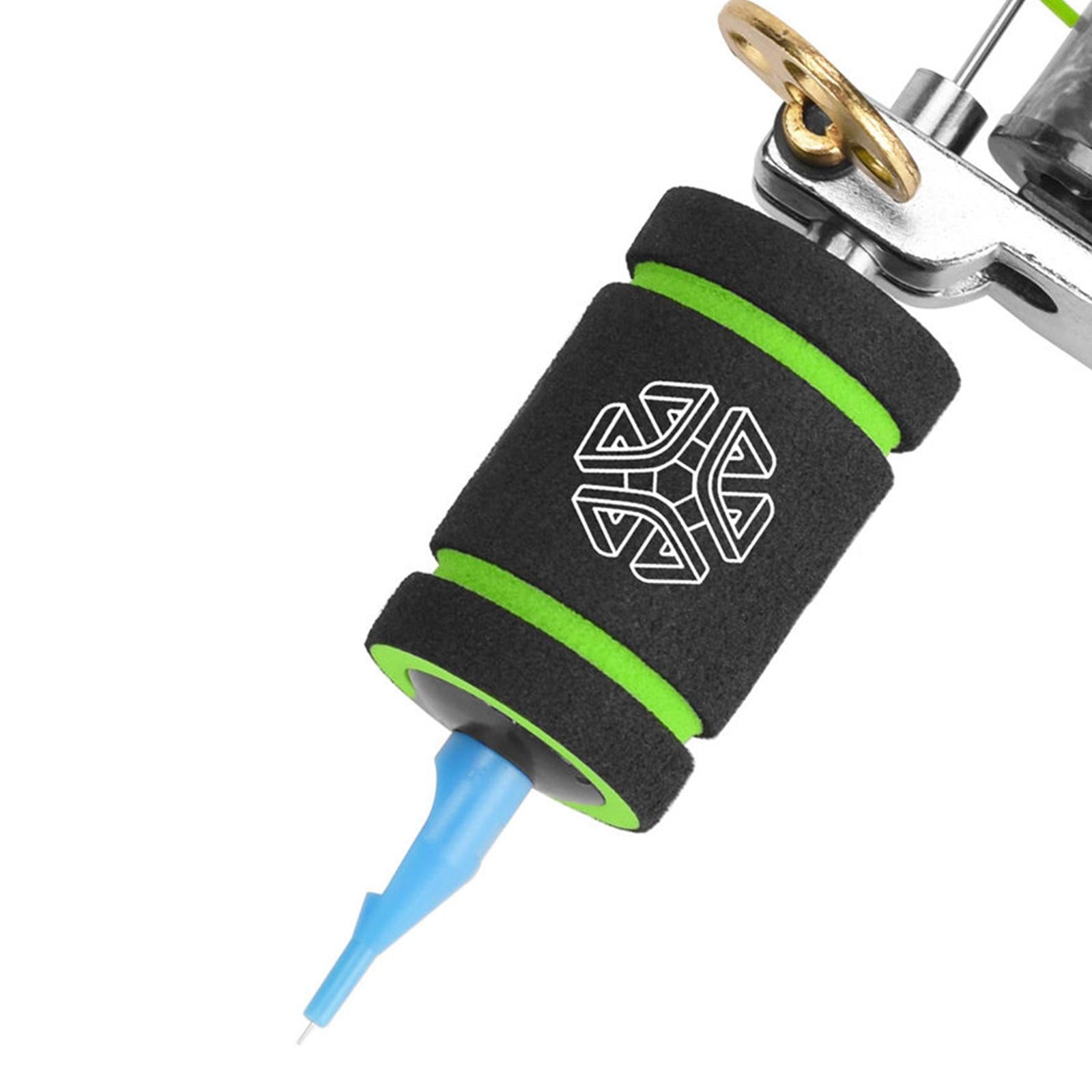 4x22mm Tattoo Grip Cover for 1inch Tattoo Tube Grips Wrap Tattoo Pen Cover Green