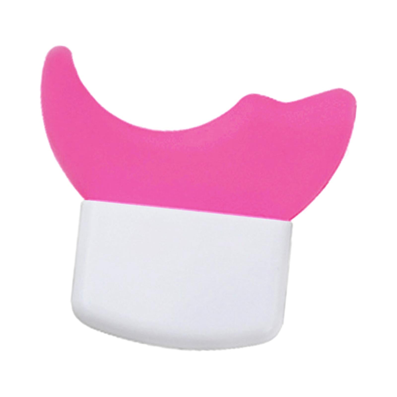 3xMultifunctional Eye Makeup Aids for Makeup Eyelash Grooming Comb Women Red