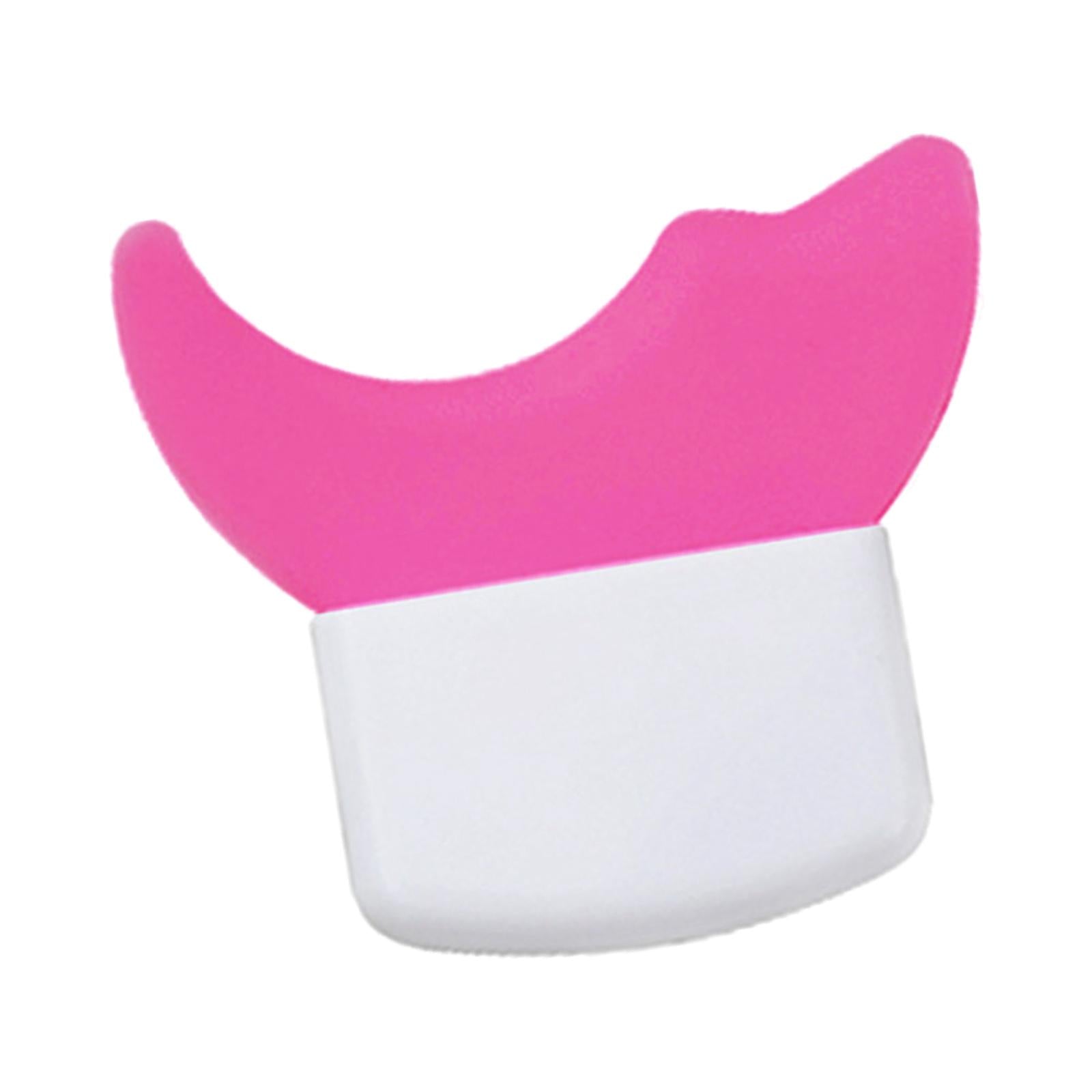 3xMultifunctional Eye Makeup Aids for Makeup Eyelash Grooming Comb Women Red