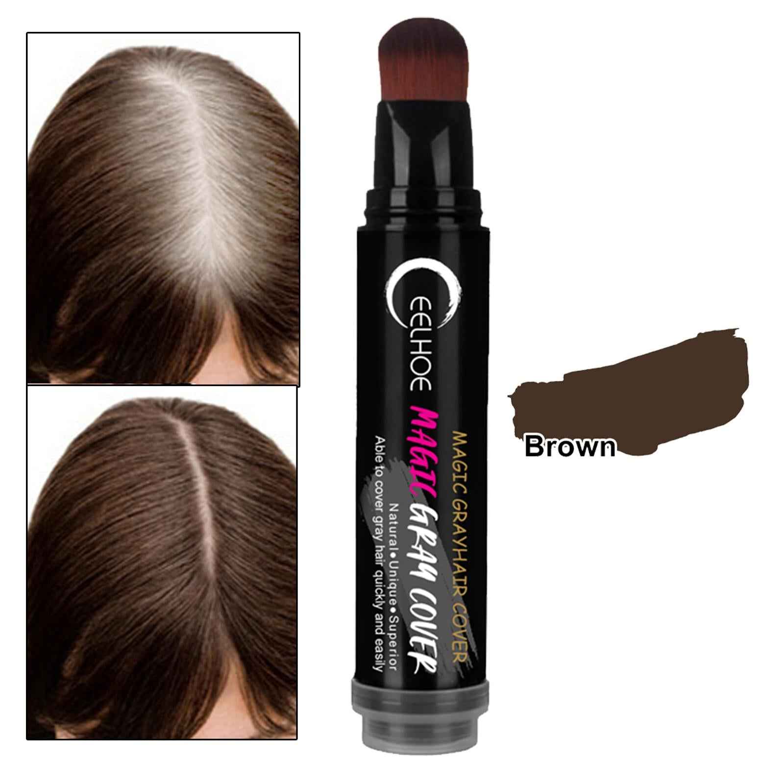 20ml Disposable Hair Dye Stick Grey Hair Dye Brush Pens Light Weight Instant Coffee