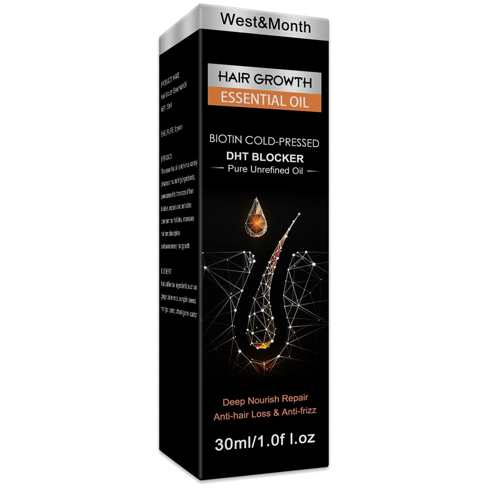 4xHair Oil Nourishing Smoothing for All Hair Types Dry Hair