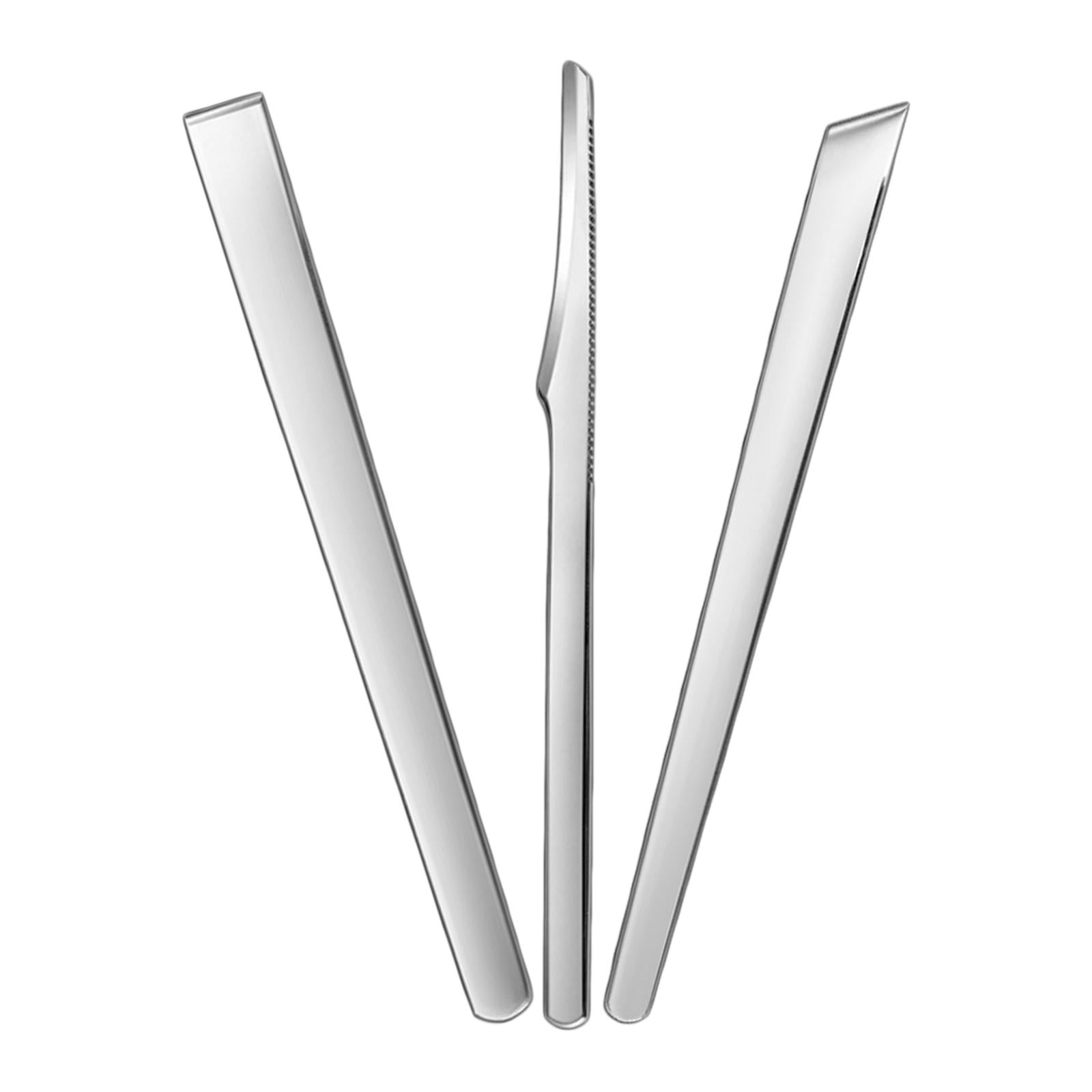 4xPedicure Knife Dead Skin Corn Foot Callus Remover Foot Scrubber foot Pedicure Silver 3Pcs 
