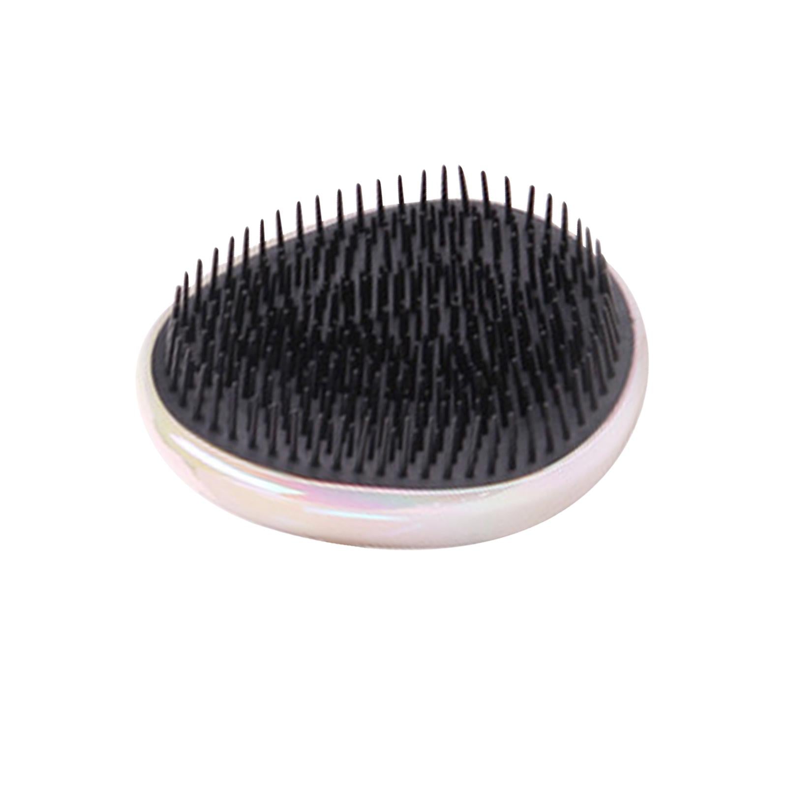 3xPortable Egg Shaped Hair Brush Scalp Massage Comb for Curly Long Thick Hair