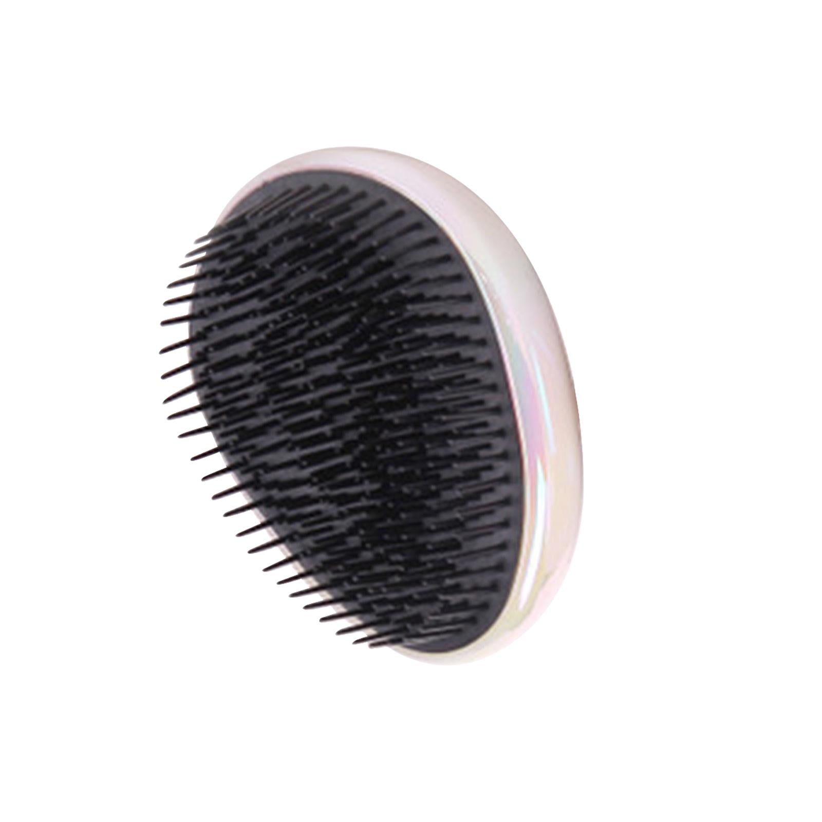 4xPortable Egg Shaped Hair Brush Scalp Massage Comb for Curly Long Thick Hair