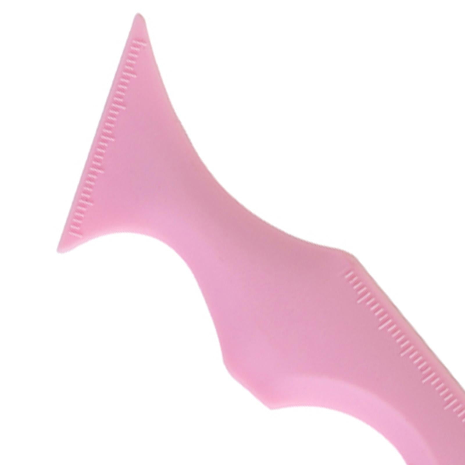 3xMultifunctional Eyeliner Stencils Makeup Aid Tool Reusable  Pink