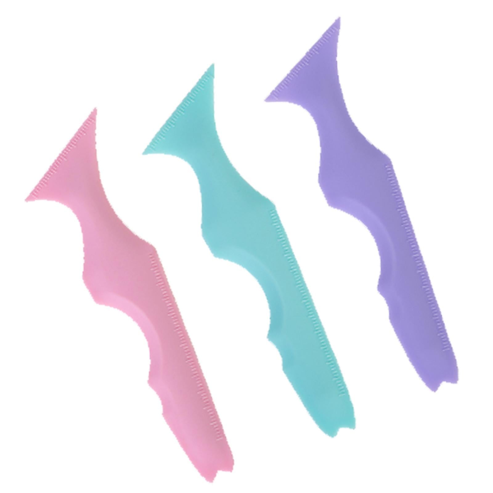 4xMultifunctional Eyeliner Stencils Makeup Aid Tool Reusable  Pink