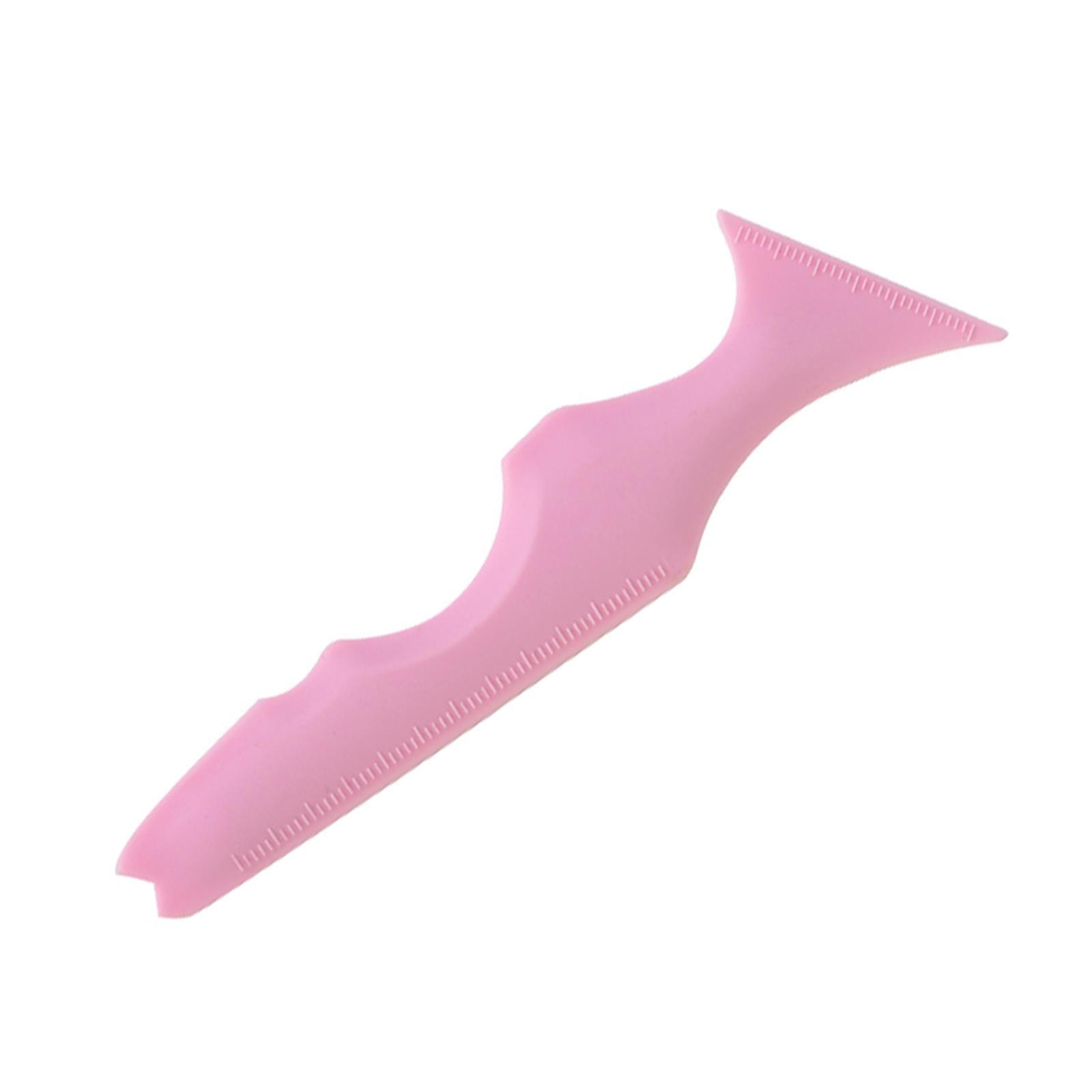 3xMultifunctional Eyeliner Stencils Makeup Aid Tool Reusable  Pink