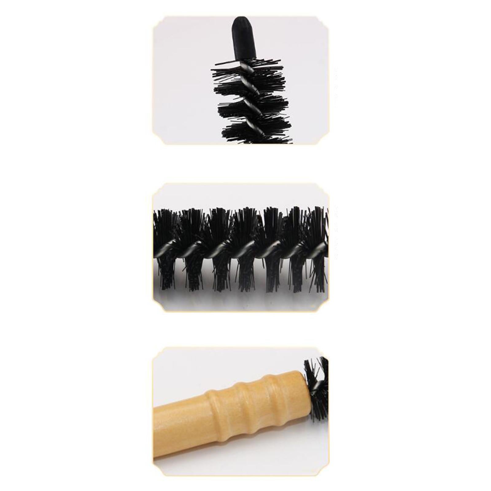 2xSmall Round Hair Brush comb Hair Curling Brush for Hair Stylist L 