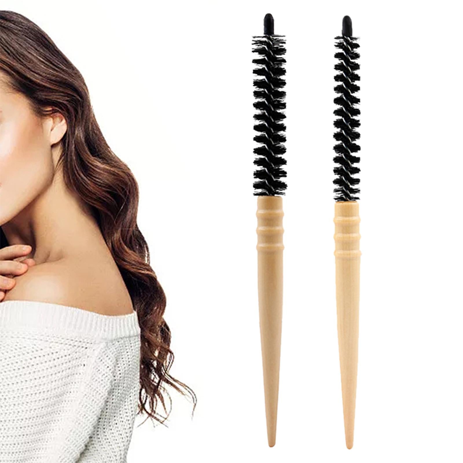 3xSmall Round Hair Brush comb Hair Curling Brush for Hair Stylist L 