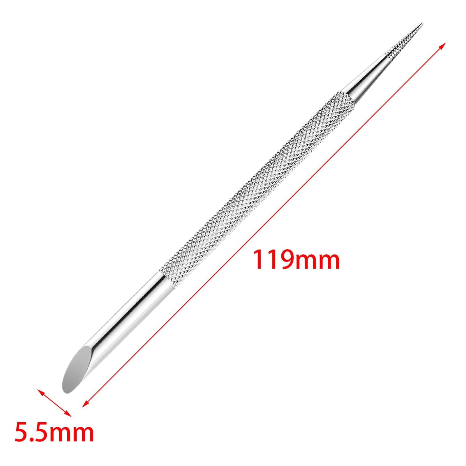 3xDual Ended Nail Cuticle Pusher Manicure and pedicures Tool Deed