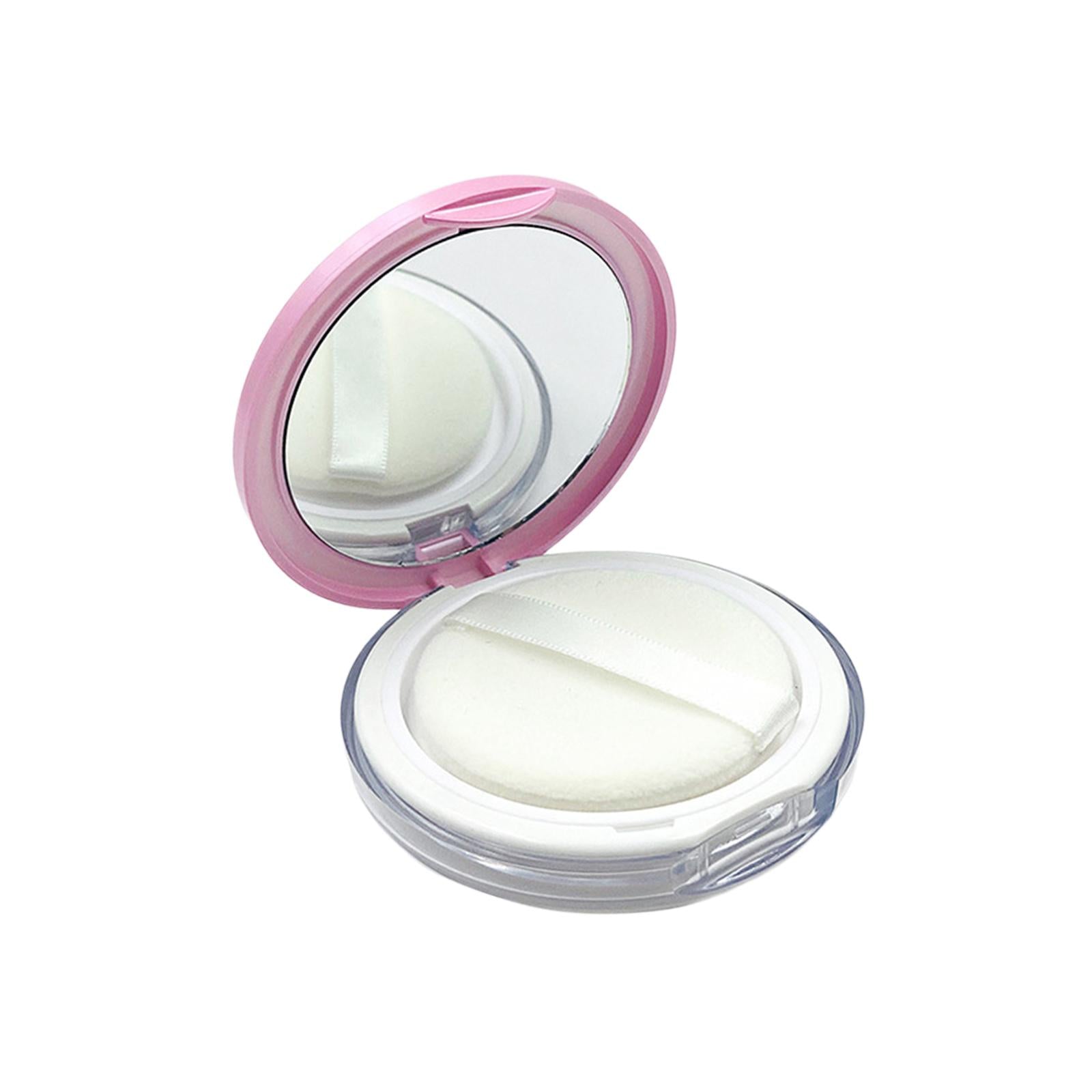 3xLoose Powder Container Mini Compact Cosmetic Holder 3G for Household Travel Pink