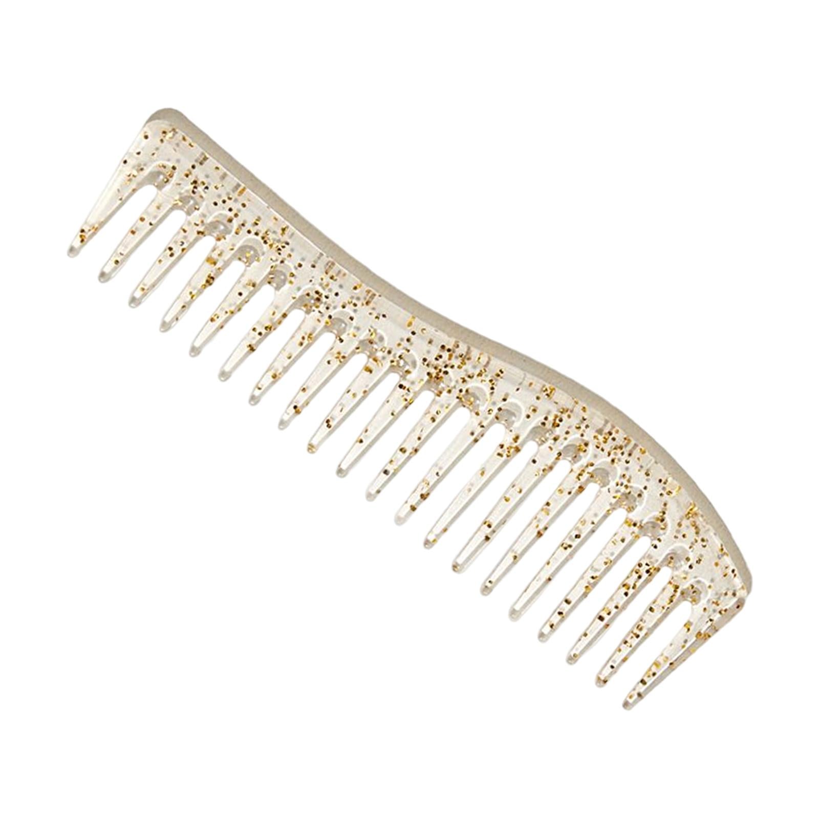 3xComb Wide Tooth Hair Cutting Hairdressing for All Hair Types Travel Styling
