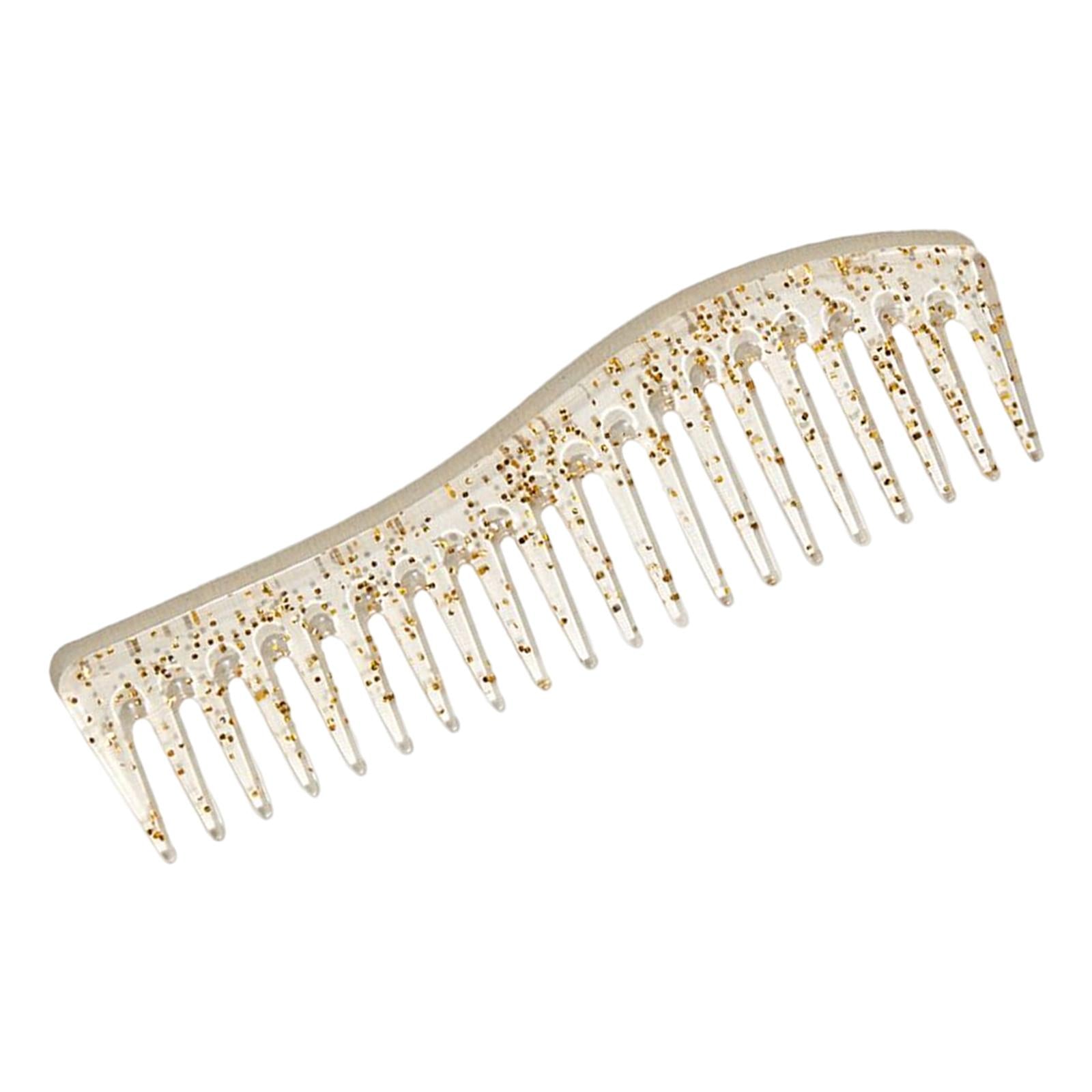 3xComb Wide Tooth Hair Cutting Hairdressing for All Hair Types Travel Styling