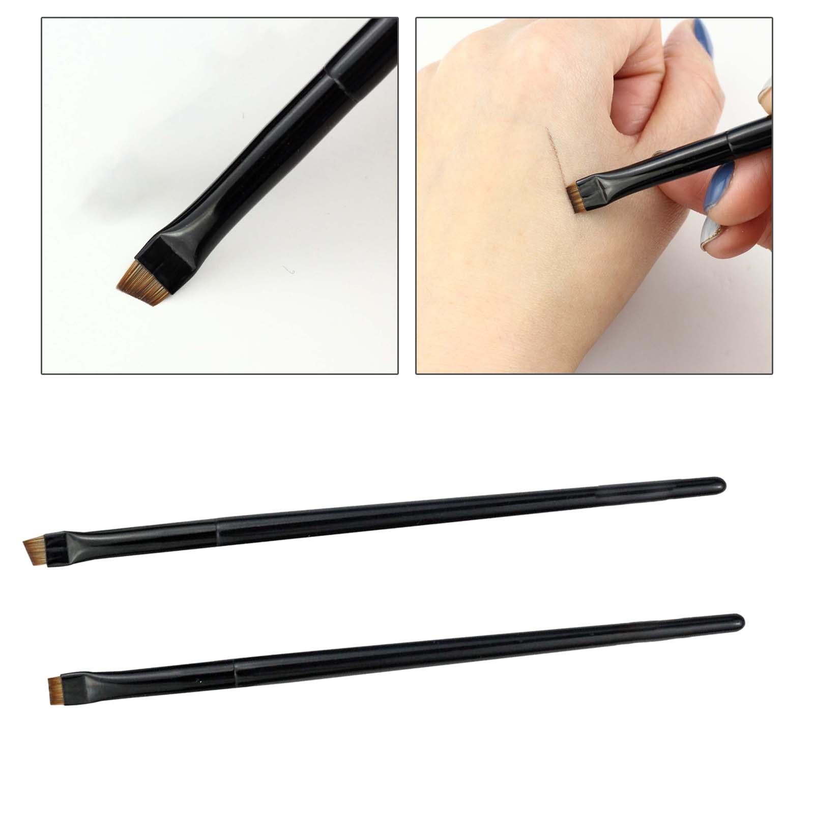 4xEyeliner Brush Winged Liner Brush Beauty Cosmetic Tool for Home salon Angled brush