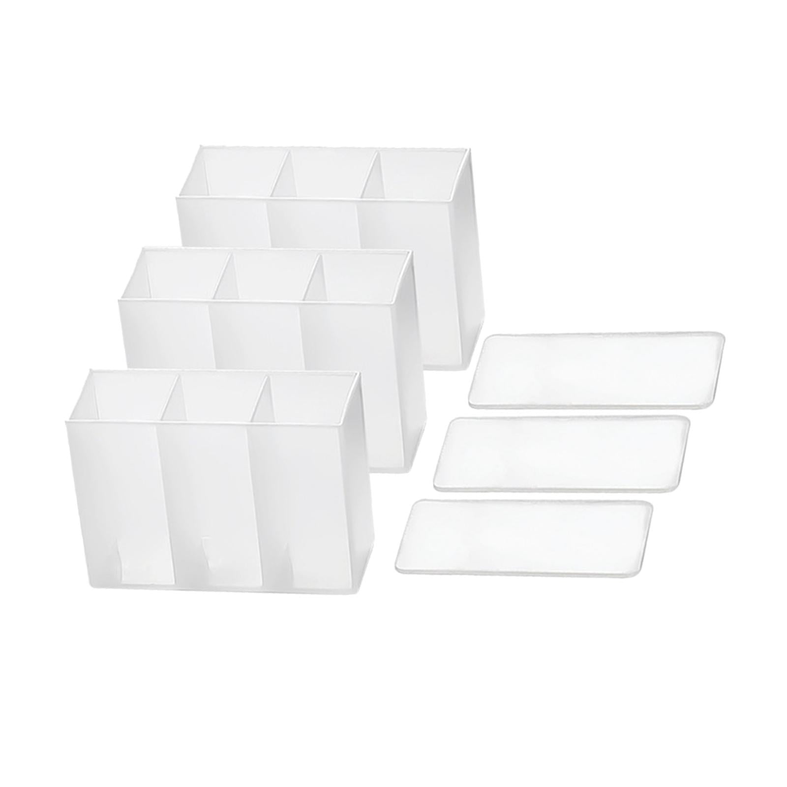 2x3 Pieces Storage Case Multifunction Organizer for Bathroom Desk Living Room