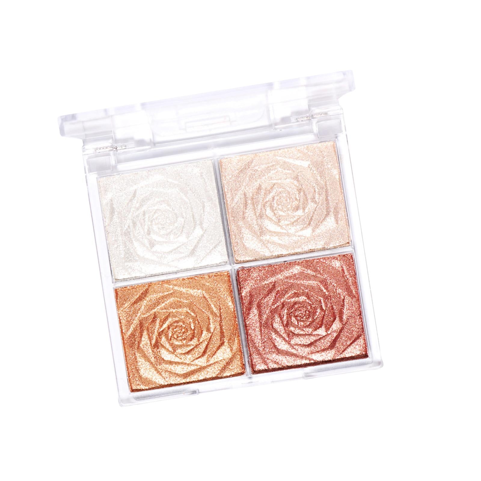 2xHighlighter Eyeshadow Palette Highly Pigmented Professional Smooth Girl Stytle B