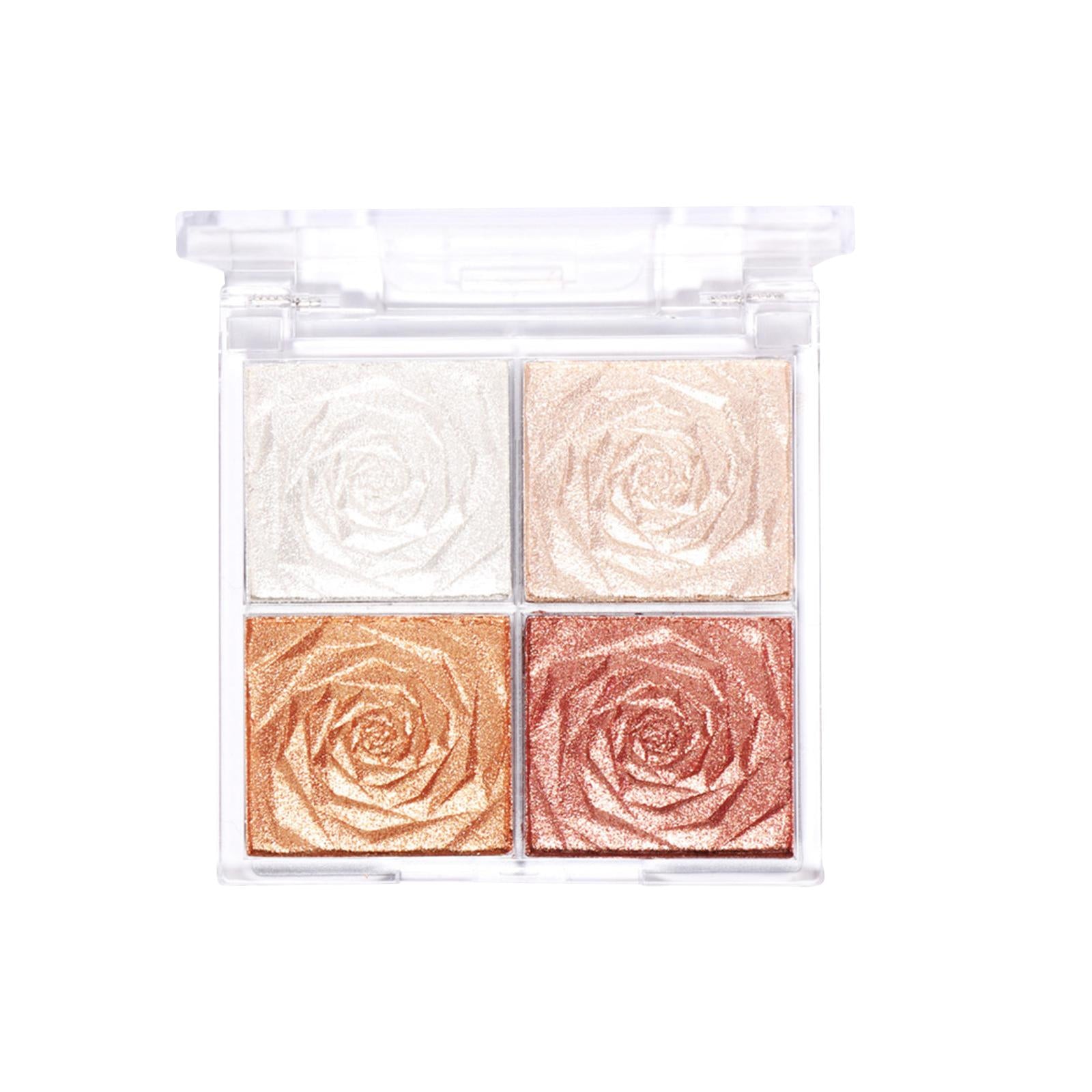 3xHighlighter Eyeshadow Palette Highly Pigmented Professional Smooth Girl Stytle B