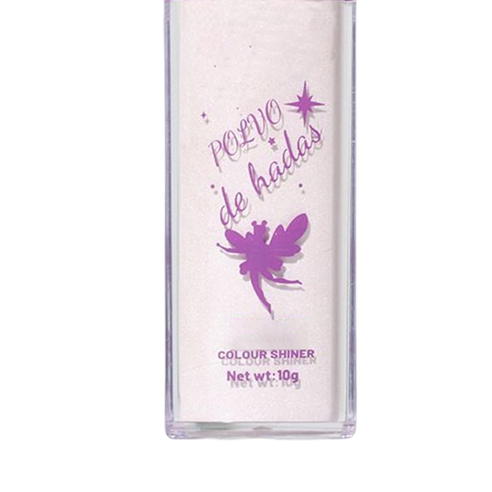 2xHighlighter Powder Stick Eyes Glitter Brightener Stick for Night Parties Light skin tone  