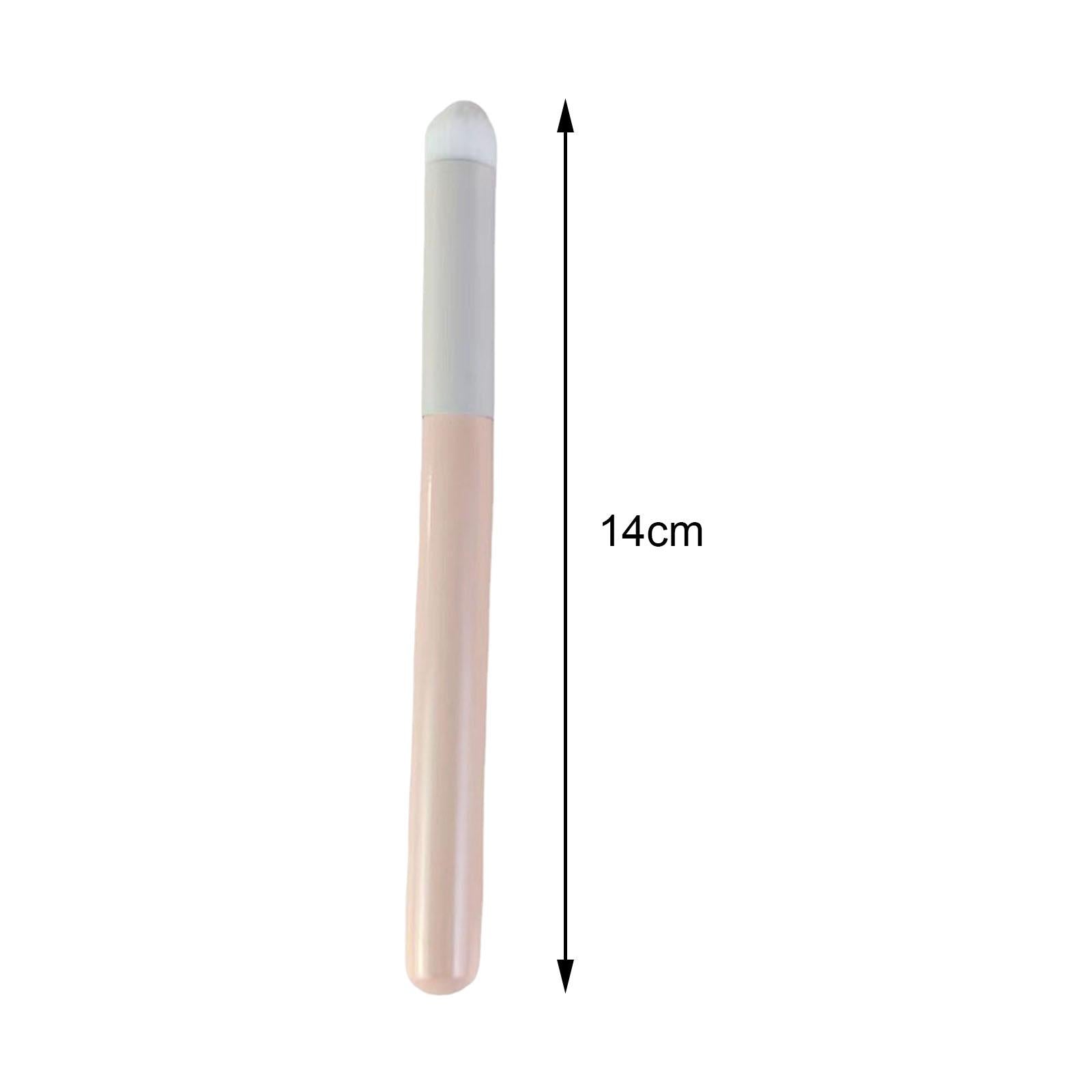 Portable Concealer Makeup Brush Uniquely Shaped Round Tip Soft for Girls Style C