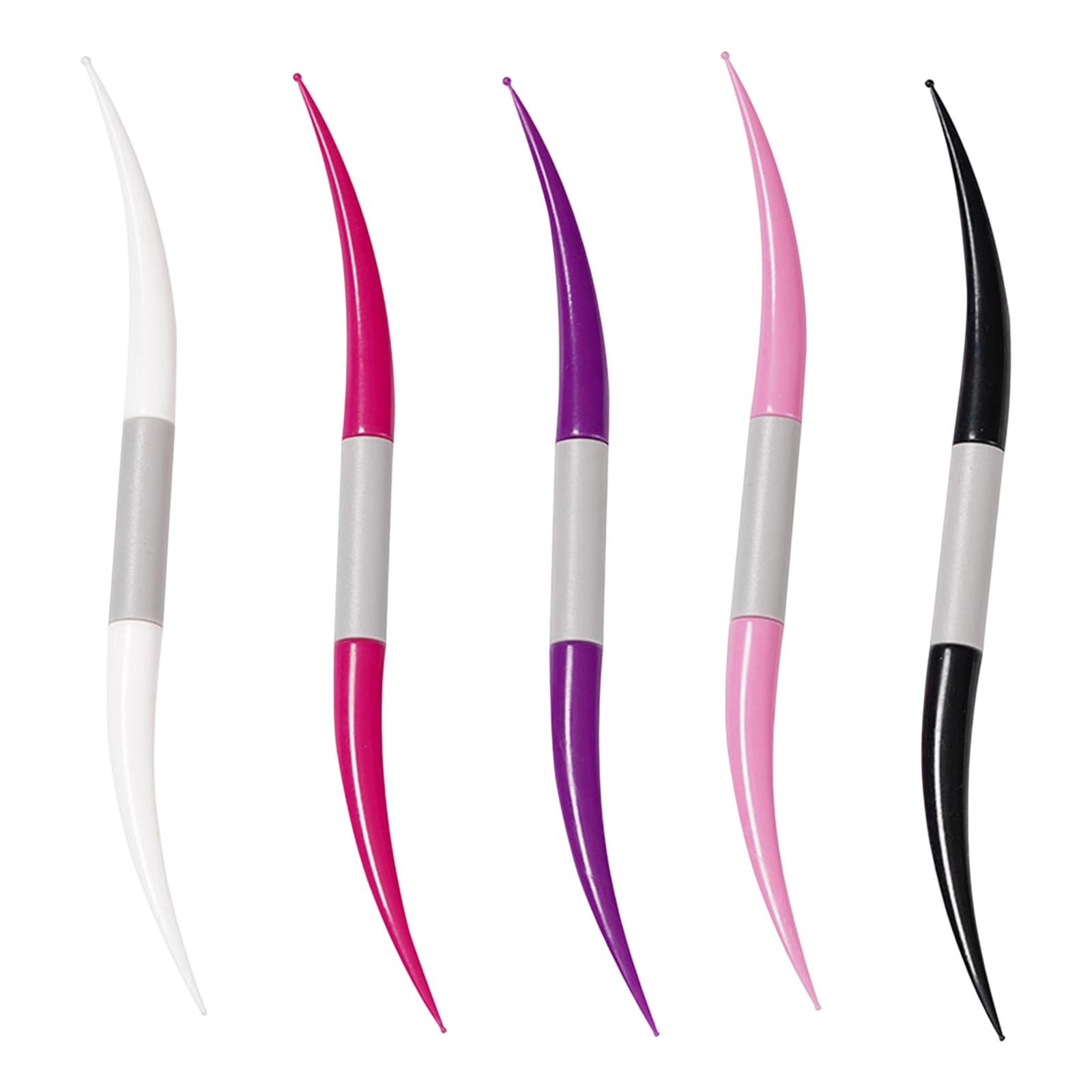 2x5 Pieces Nail Art Pen Detailing Nail Art Dot Tools Pattern Manicure Kit