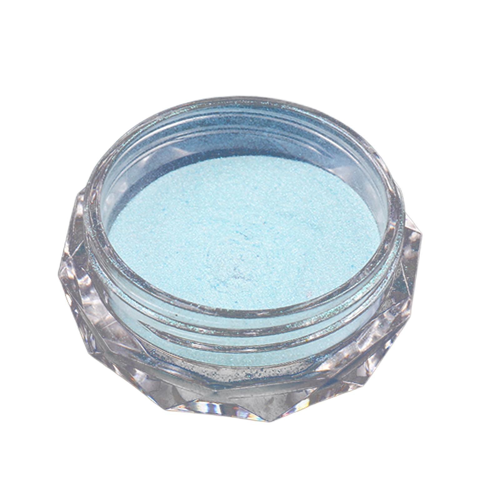 2xChrome Nail Powder Iridescent Pearlescent Mirror Effect for Professionals Blue