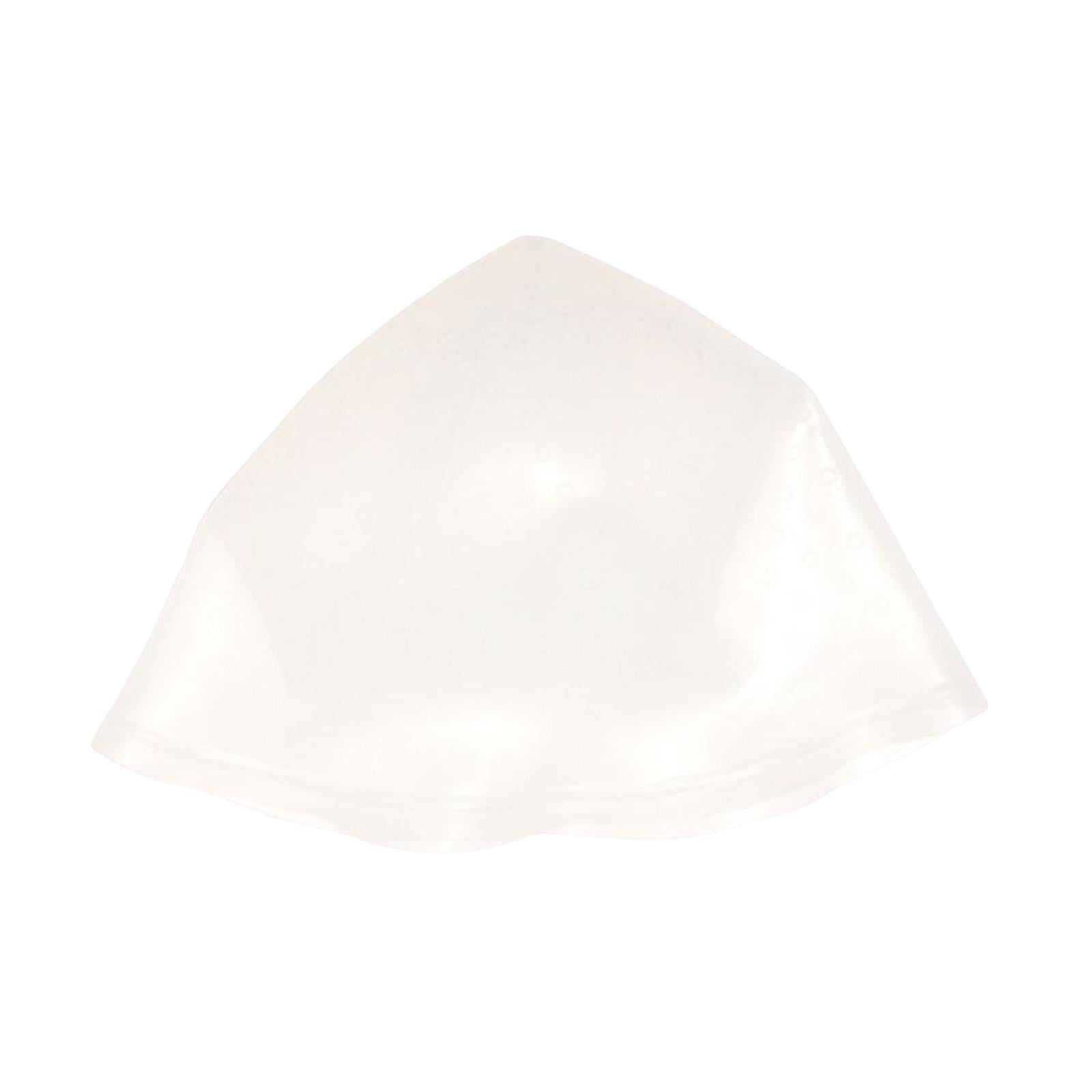3xSilicone Highlighting Cap Hair Dye Coloring Hat Adjustable DIY Reusable Soft White