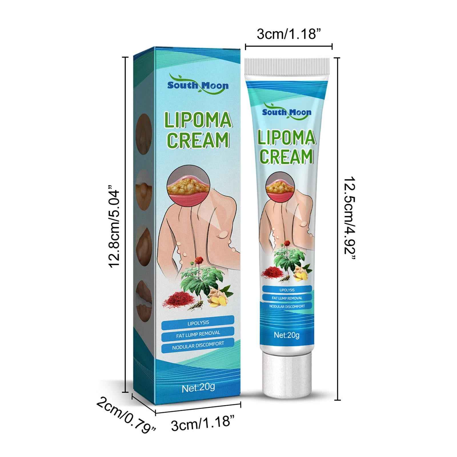 20g Lipoma Removal Cream Mild Easy to Use Care Cream Wide Applaications