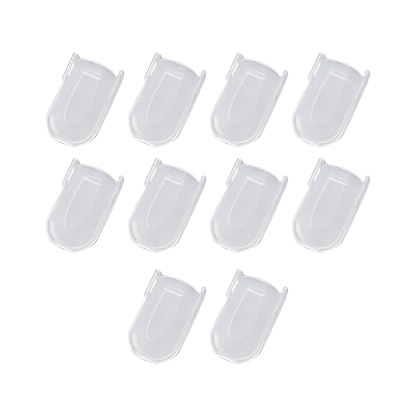 4x10 Pieces Nail Polish Remover Clips Professional Reusable for nails tips DIY