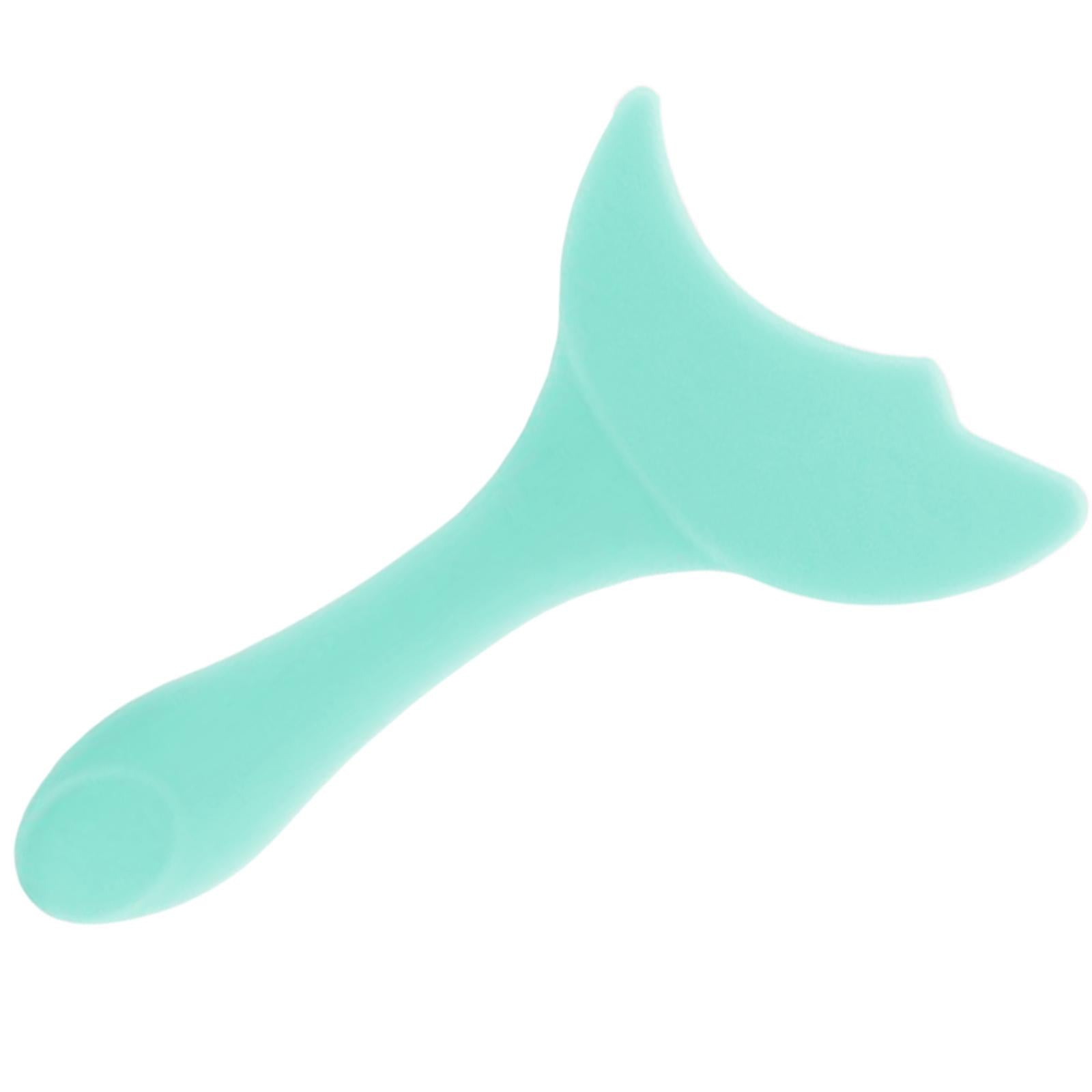 3xReusable Eyeliner Stencils Silicone Template Assistant Helper Washable green 1pc