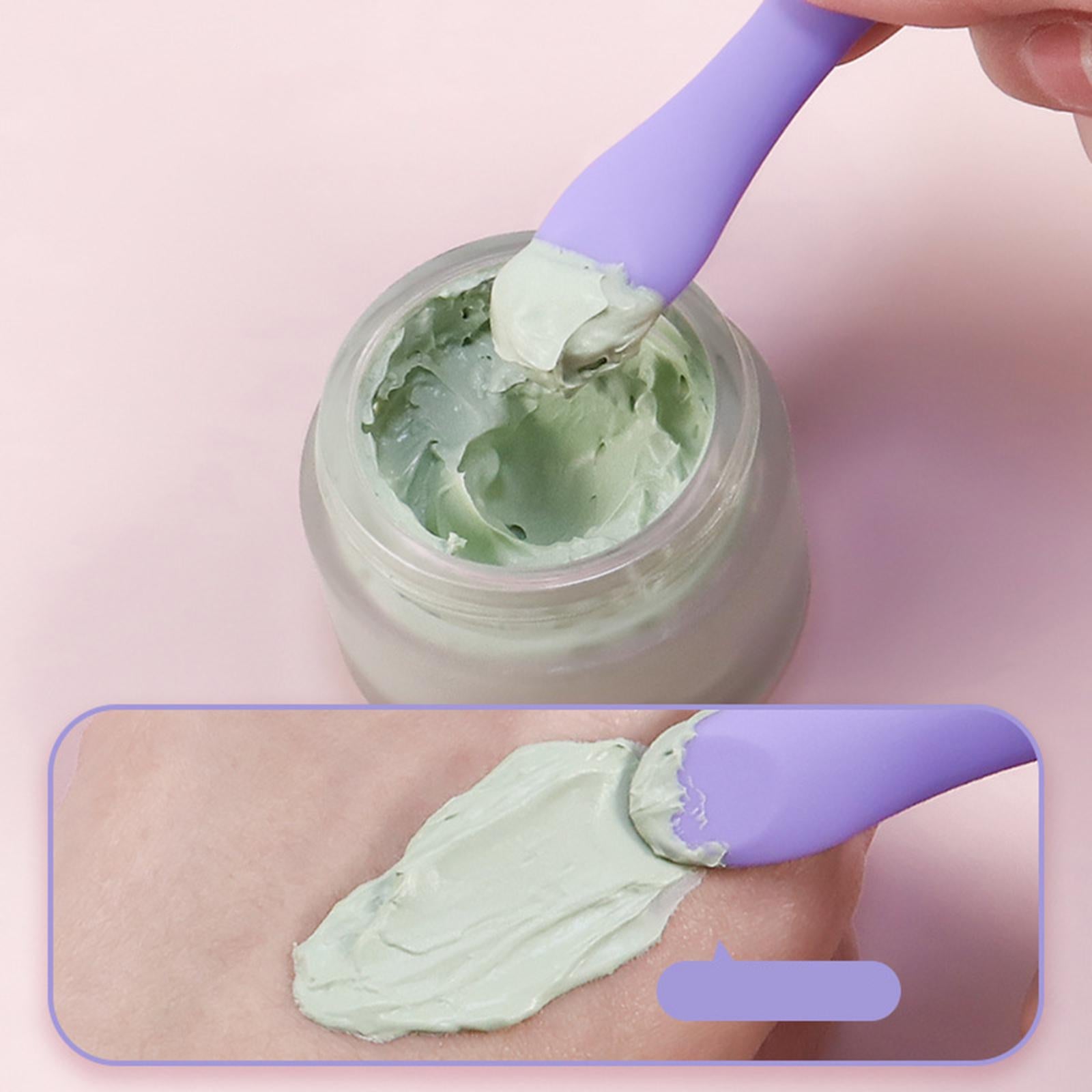 4xReusable Eyeliner Stencils Silicone Template Assistant Helper Washable violet 1pc