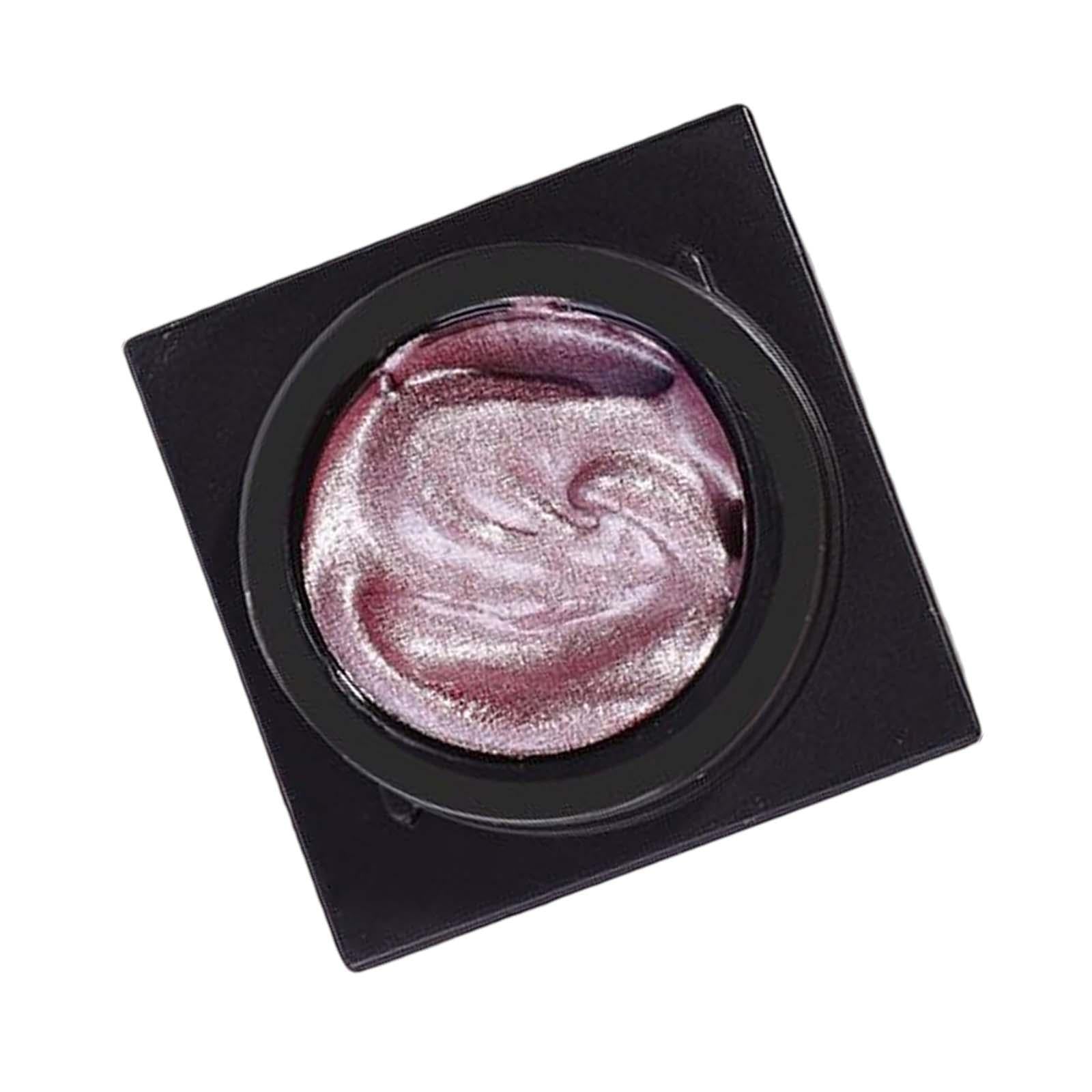 2xGypsum Gel Nail Art Painting Drawing Polish 3D Metallic Nail Art Gel Polish Pink