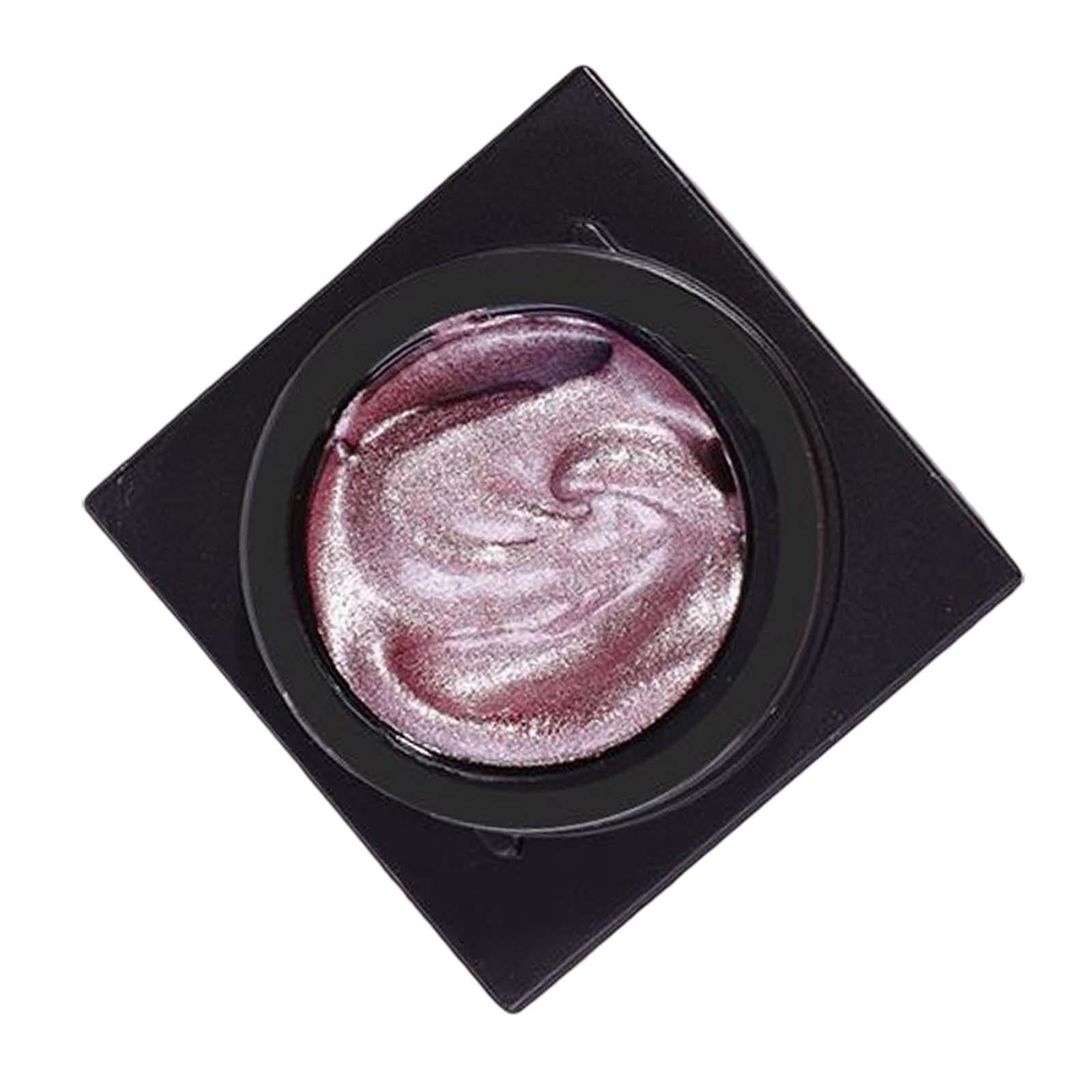 2xGypsum Gel Nail Art Painting Drawing Polish 3D Metallic Nail Art Gel Polish Pink