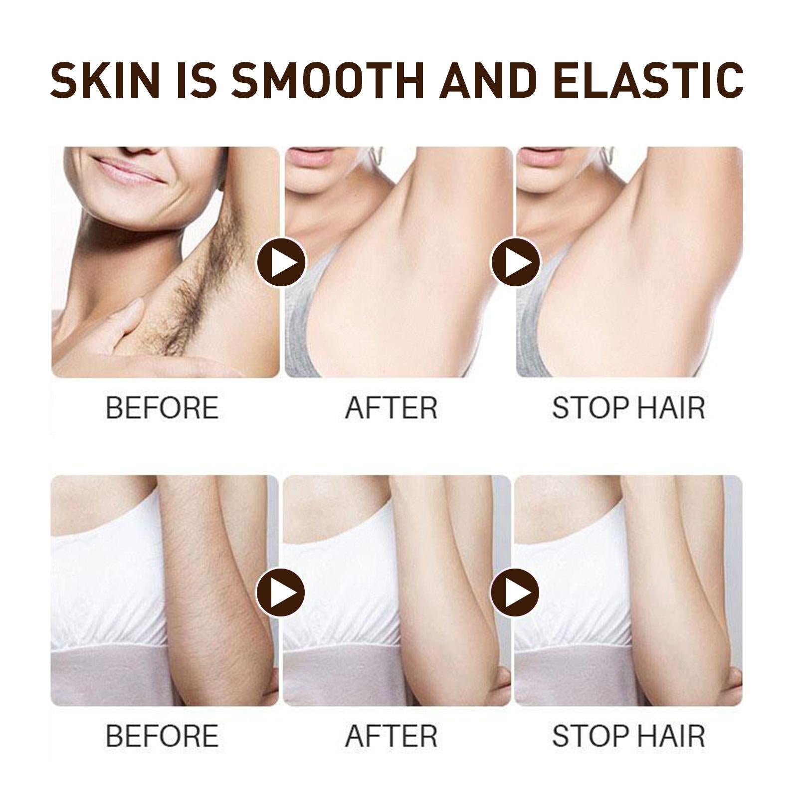 4xPainless Hair Removal Cream Spray Hair Removal Spray Foam for Back Body Arms