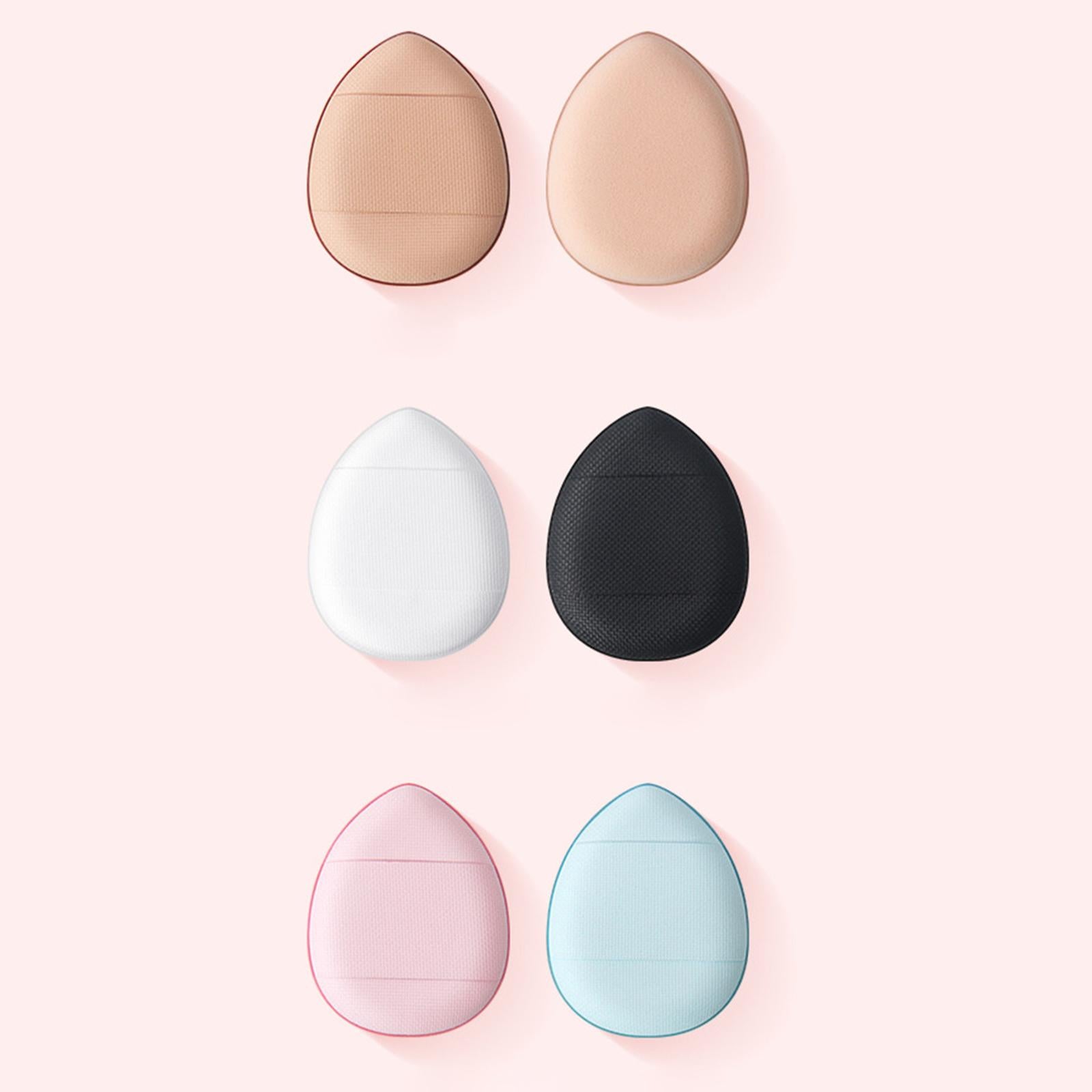 3x5x Finger Powder Puff Mini Makeup Puff for Repair Cream Concealer Eye Shadow Random