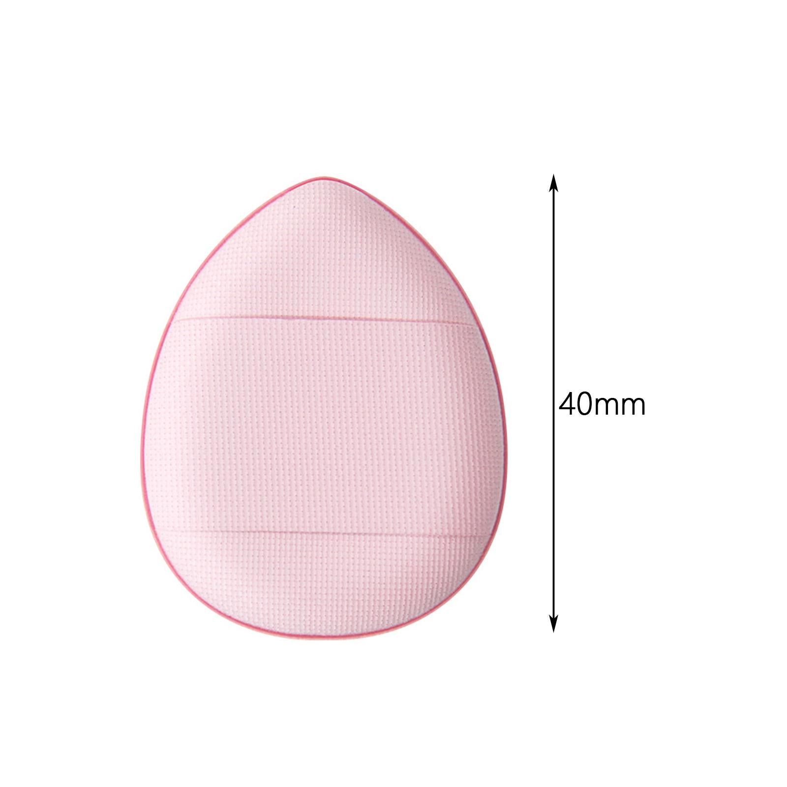 4x5x Finger Powder Puff Mini Makeup Puff for Repair Cream Concealer Eye Shadow Pink