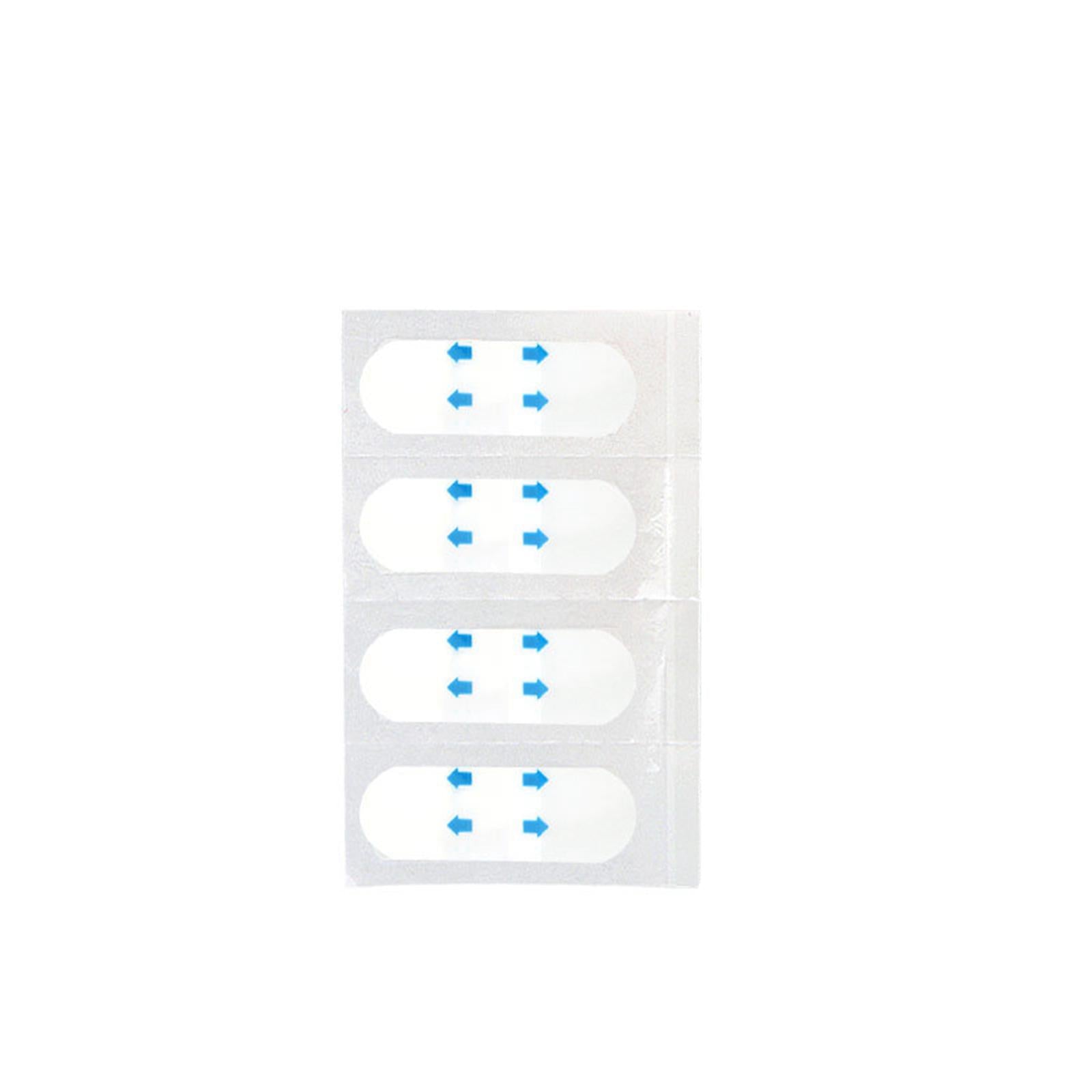 4x40 Pieces Face Lift Tape Invisible for Double Chin Jowls Thin Facelift Tapes Transparent 