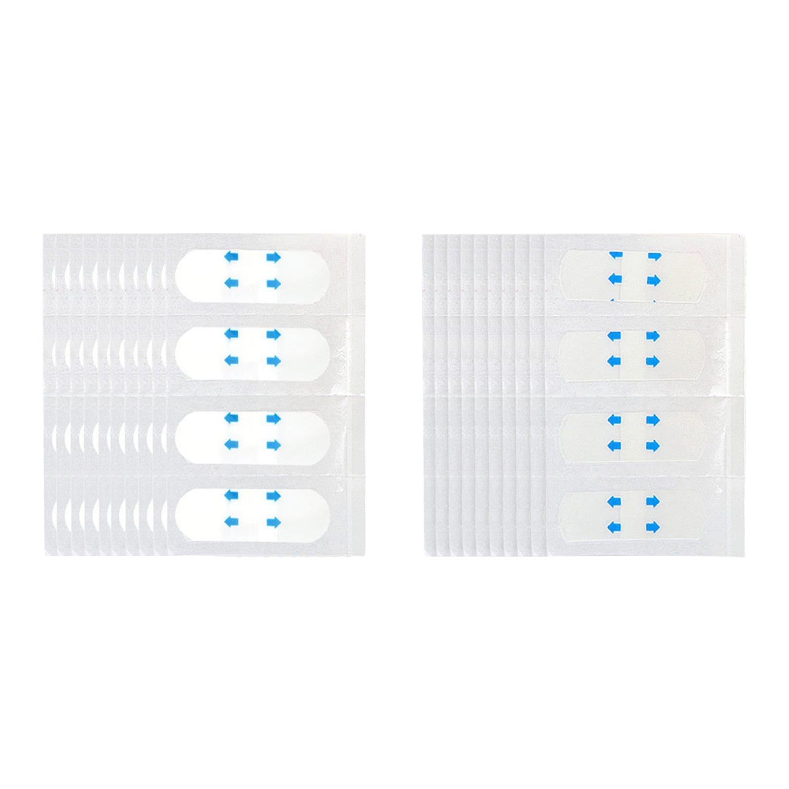 4x40 Pieces Face Lift Tape Invisible for Double Chin Jowls Thin Facelift Tapes Transparent 