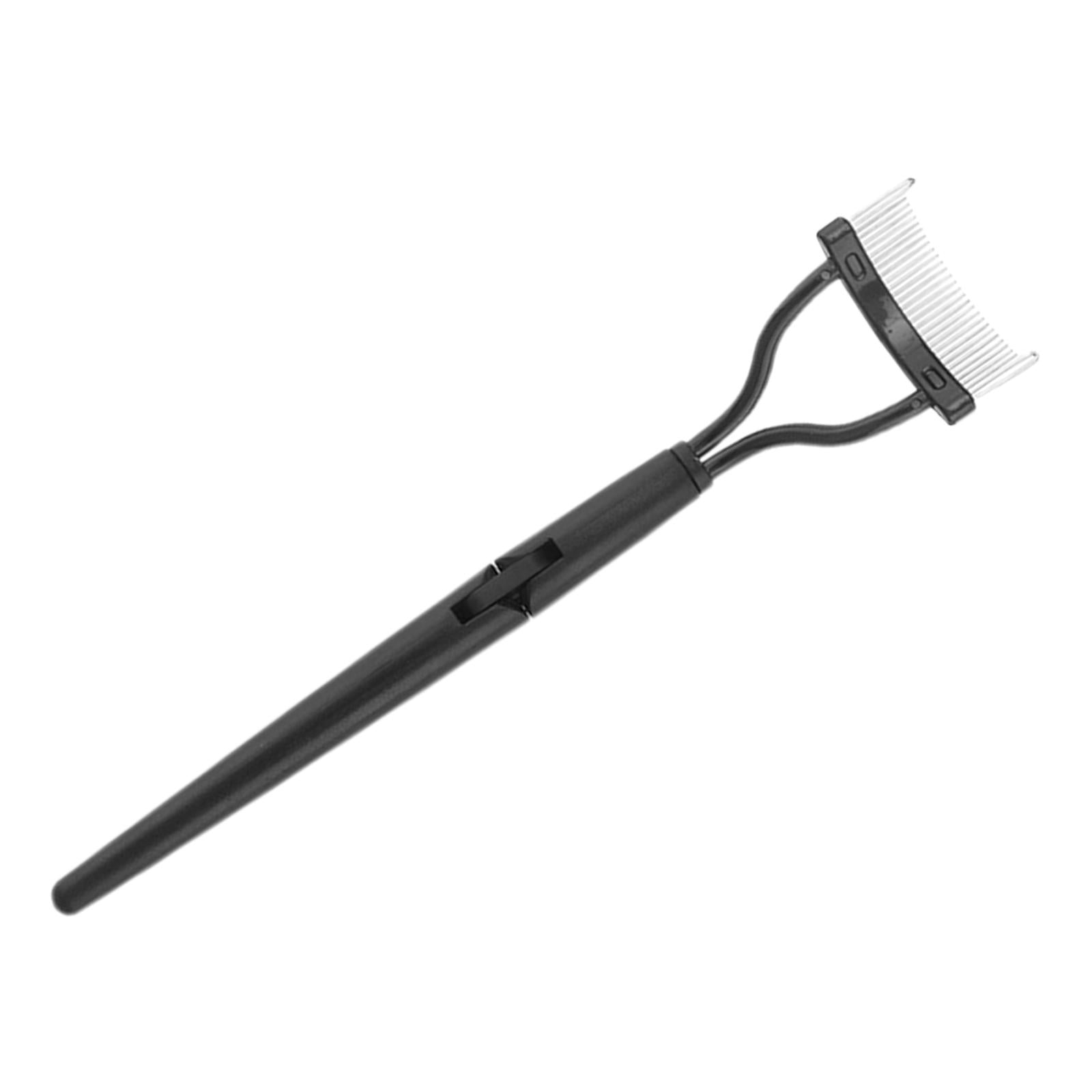 4xEyelash Comb Making up Supplies Curler Eyelash Separator Tool for Women Girl Black