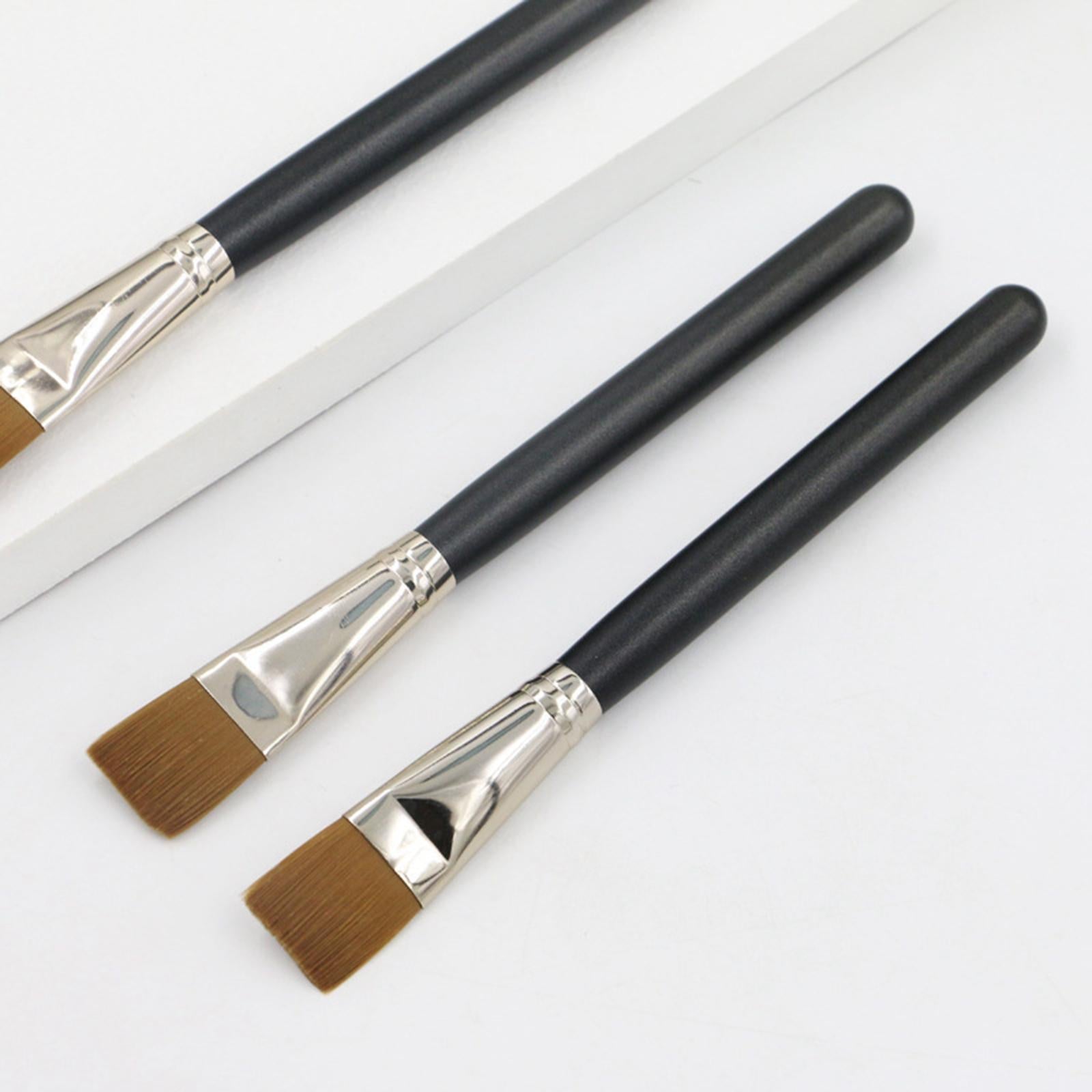 4xSquare Foundation Brush Flat Makeup Brush for Blending Liquid Cream Emulsion