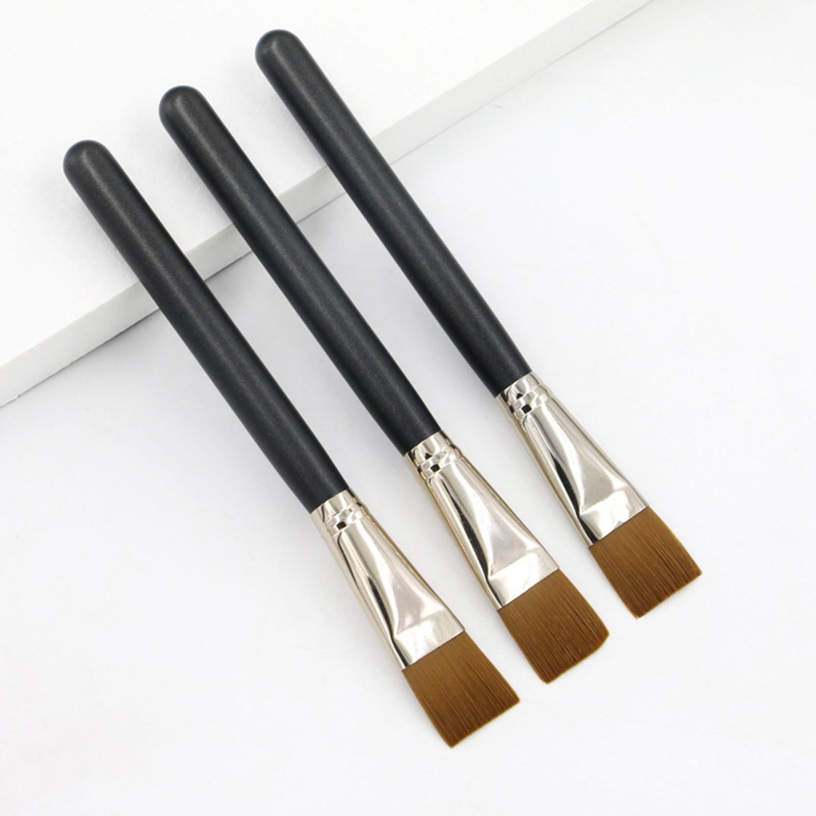 3xSquare Foundation Brush Flat Makeup Brush for Blending Liquid Cream Emulsion