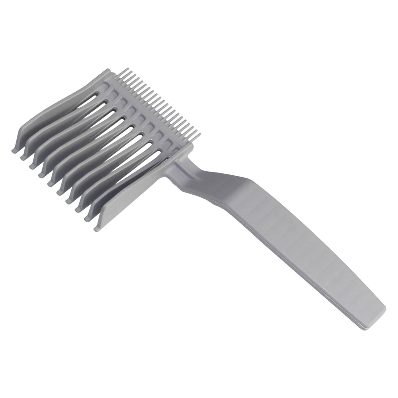 4xCurved Positioning Comb Heat Resistant Haircut Clipper Comb for Barber Shop